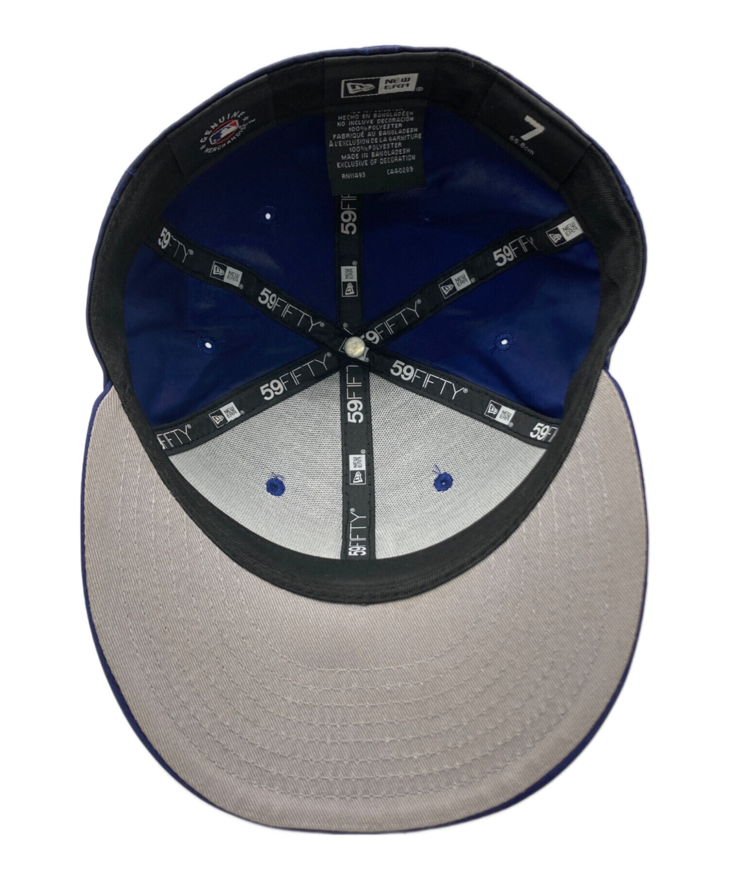 希少　UNDEFEATED ナイロン キャップ ブルー 中古・古着通販】New Era (ニューエラ) UNDEFEATED (アンディフィー