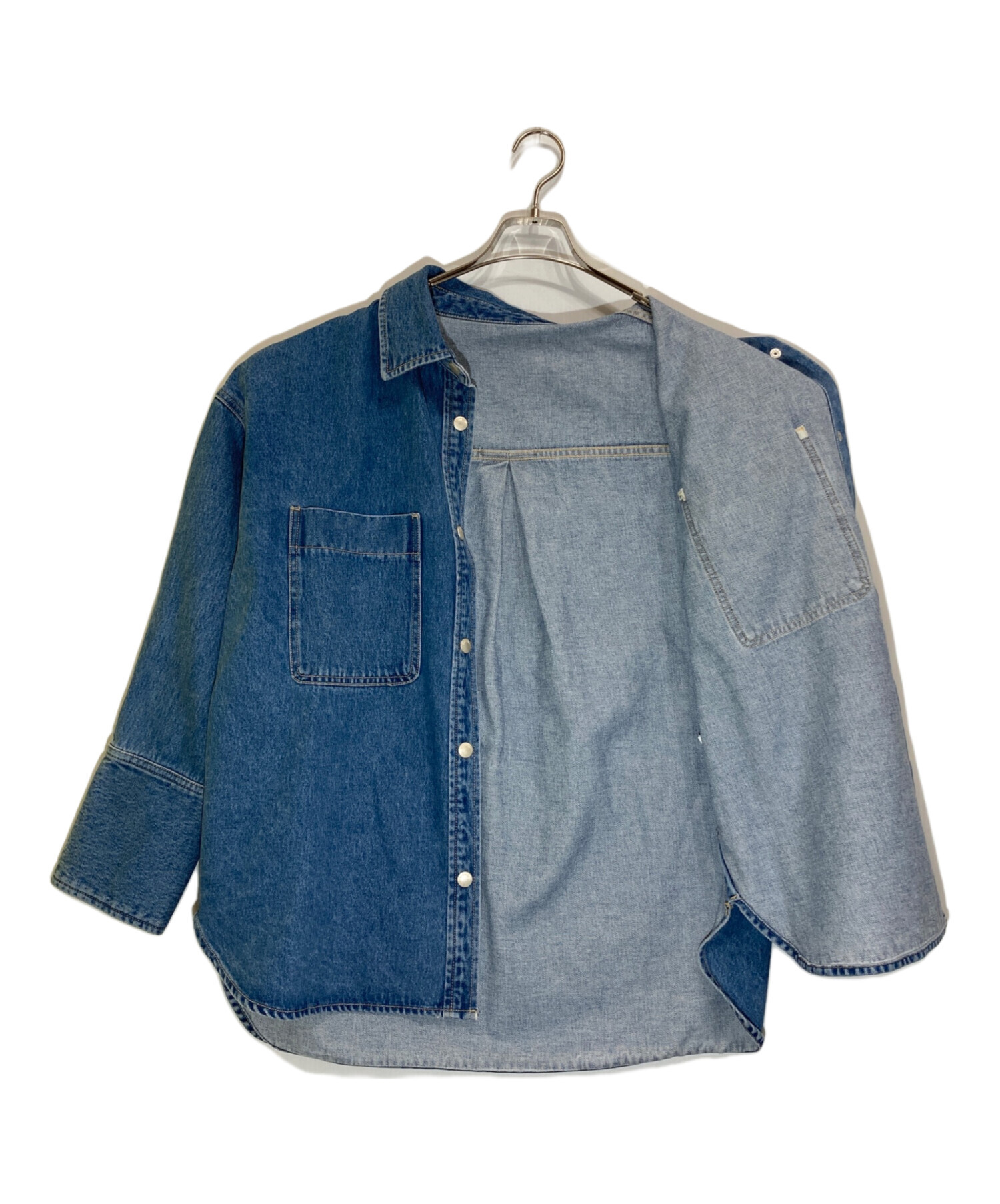 シールームリン Wideカフスdenimシャツジャケット シールームリン Wide