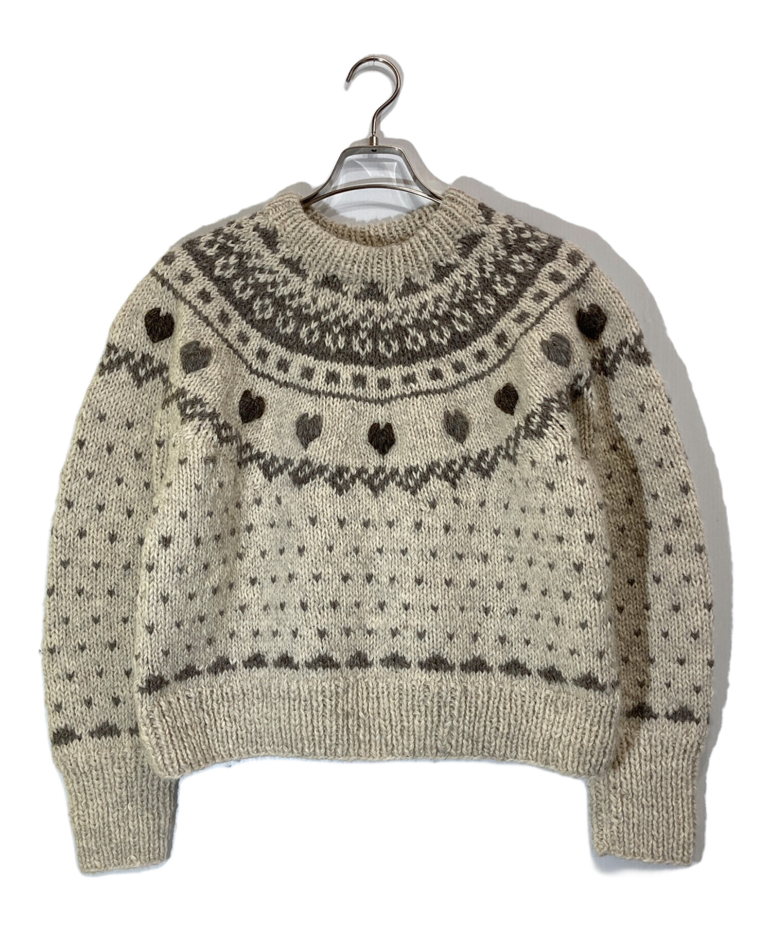 本日限定 SeaRoomlynn NPL HMハートノルディックニット レッド 【sea