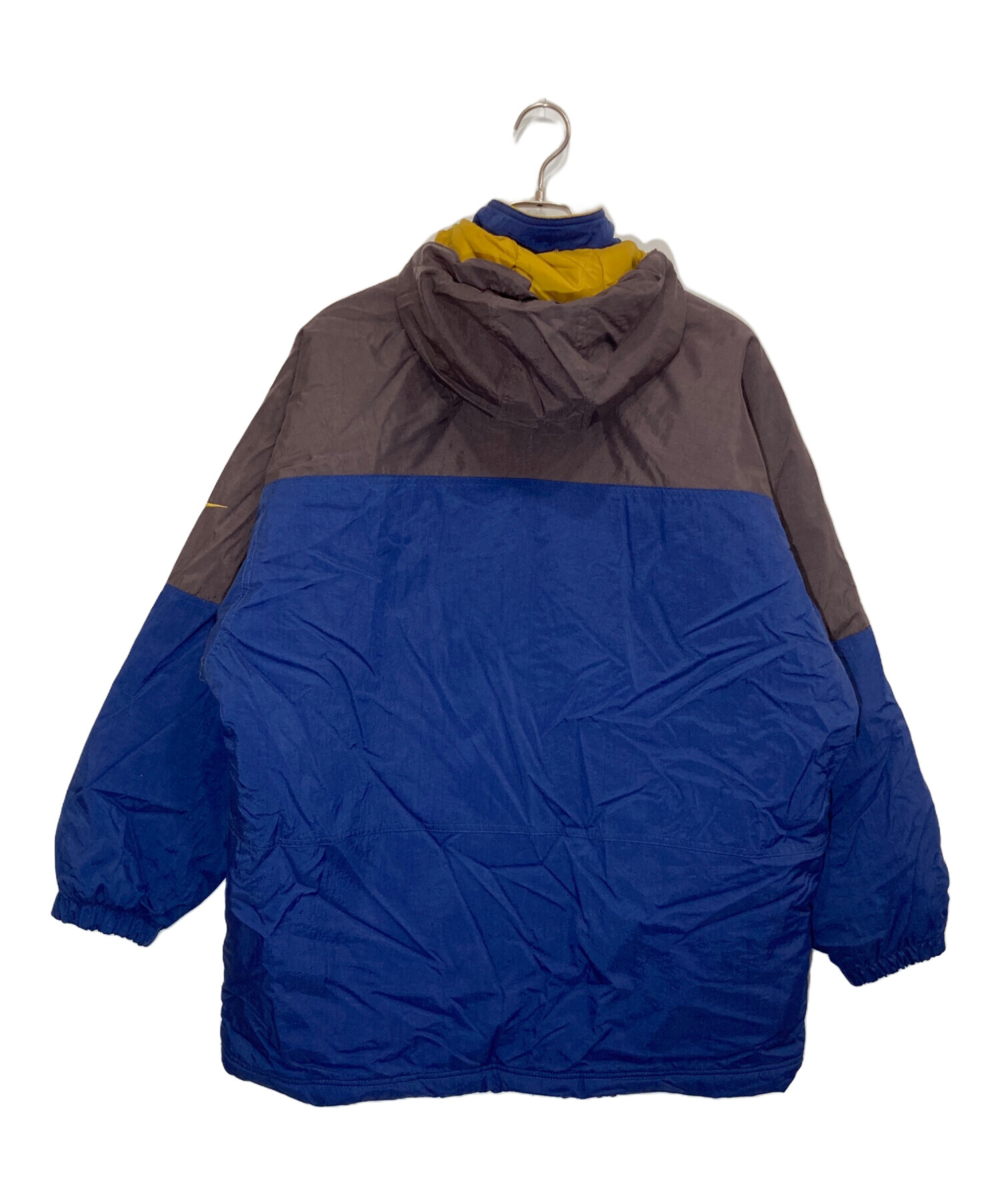 中古・古着通販】NIKE (ナイキ) オールドパフコート ブラウン×ネイビー