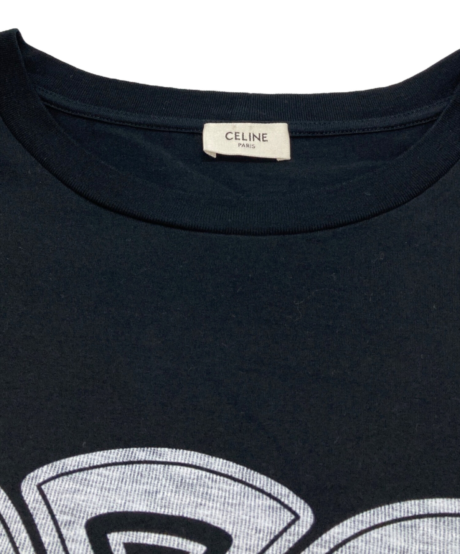 Celine ルーズTシャツ黒XXL 【公式通販】
