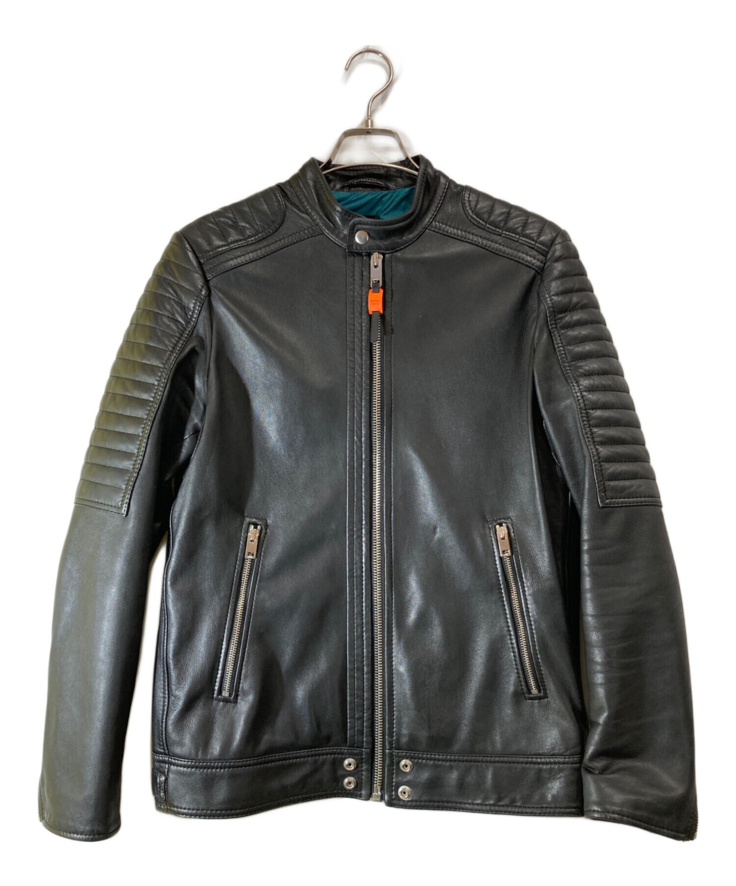 中古・古着通販】DIESEL (ディーゼル) シングルライダースジャケット 