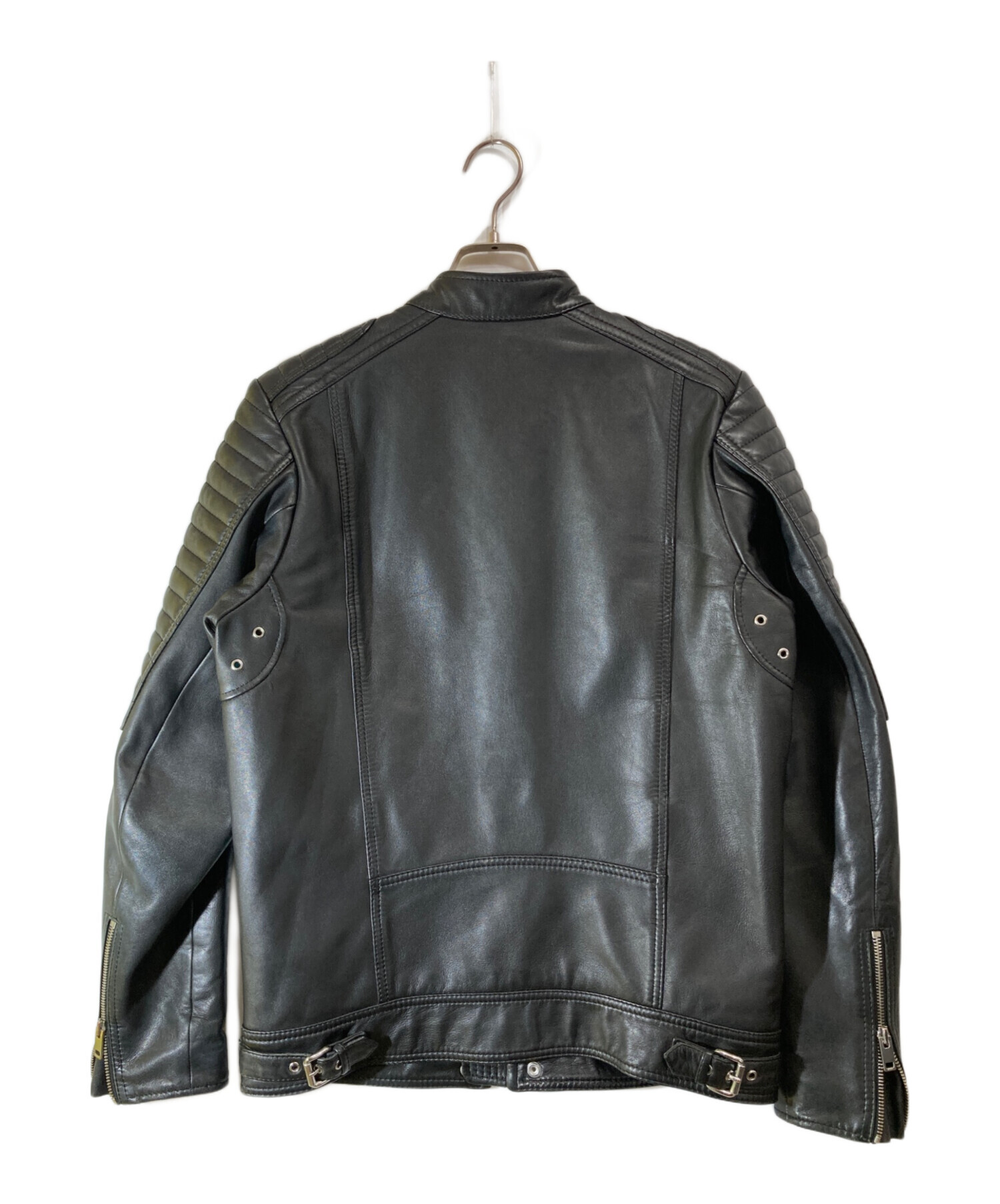 中古・古着通販】DIESEL (ディーゼル) シングルライダースジャケット