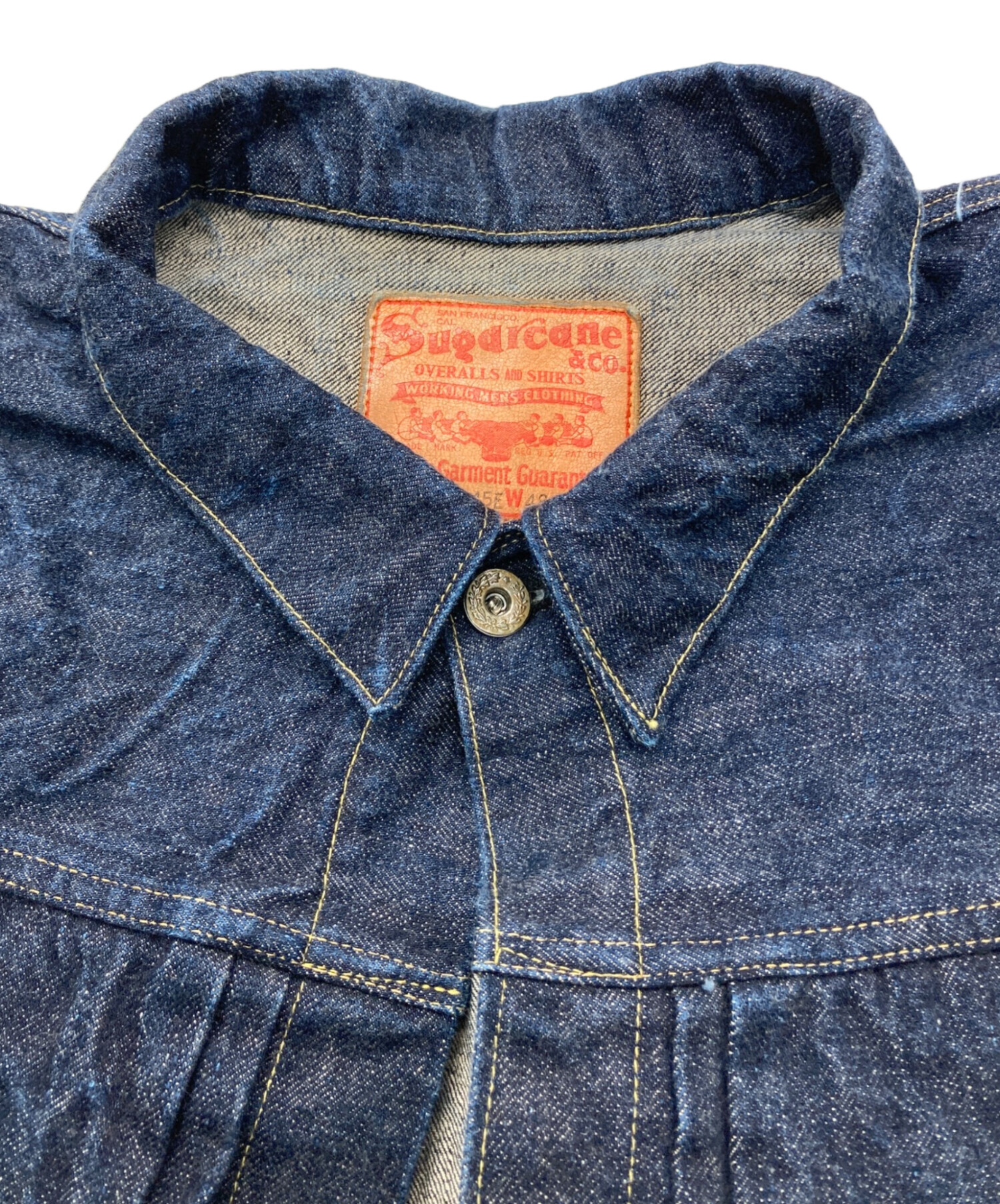 中古・古着通販】SUGAR CANE (シュガーケーン) 14oz. BLUE DENIM