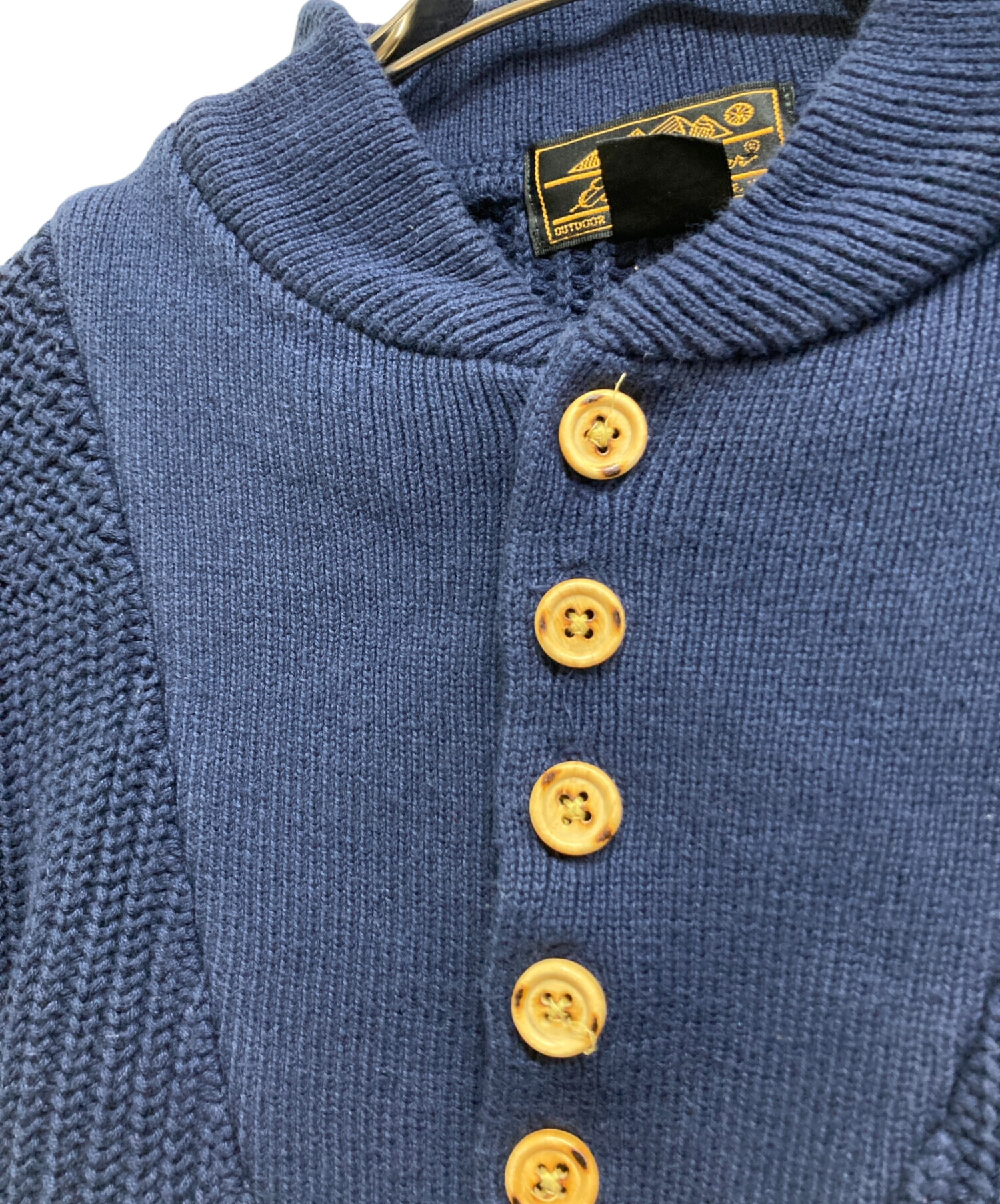 中古・古着通販】Eddie Bauer (エディーバウアー) ヘンリーネック