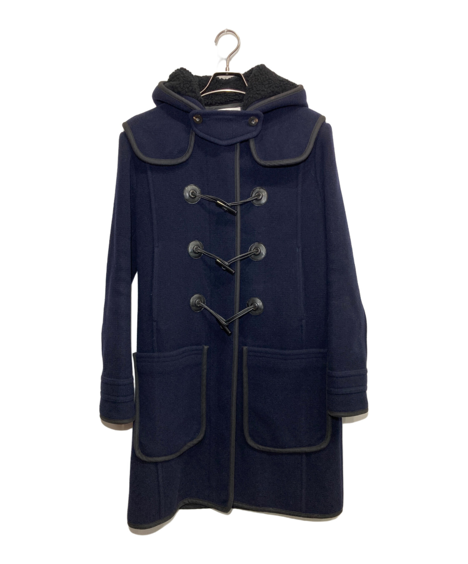 中古・古着通販】CARVEN (カルヴェン) ダッフルコート ネイビー サイズ