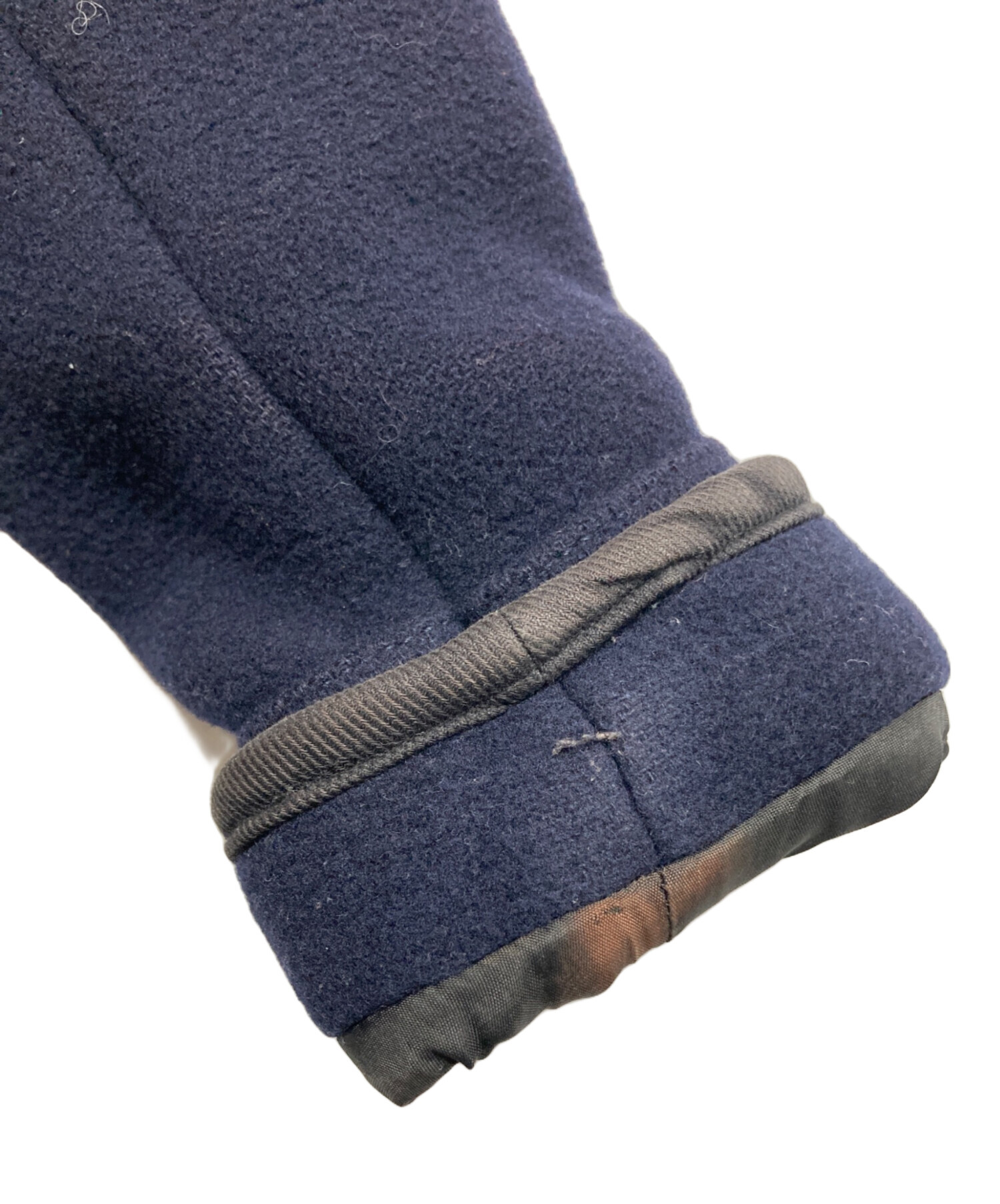 中古・古着通販】CARVEN (カルヴェン) ダッフルコート ネイビー サイズ