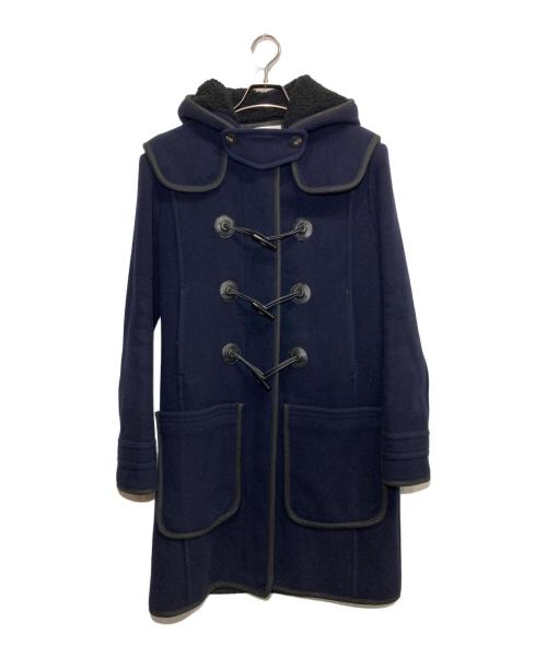 CARVEN カルヴェン　ツイード　ダッフルコート 中古・古着通販】CARVEN (カルヴェン) ダッフルコート ネイビー サイズ