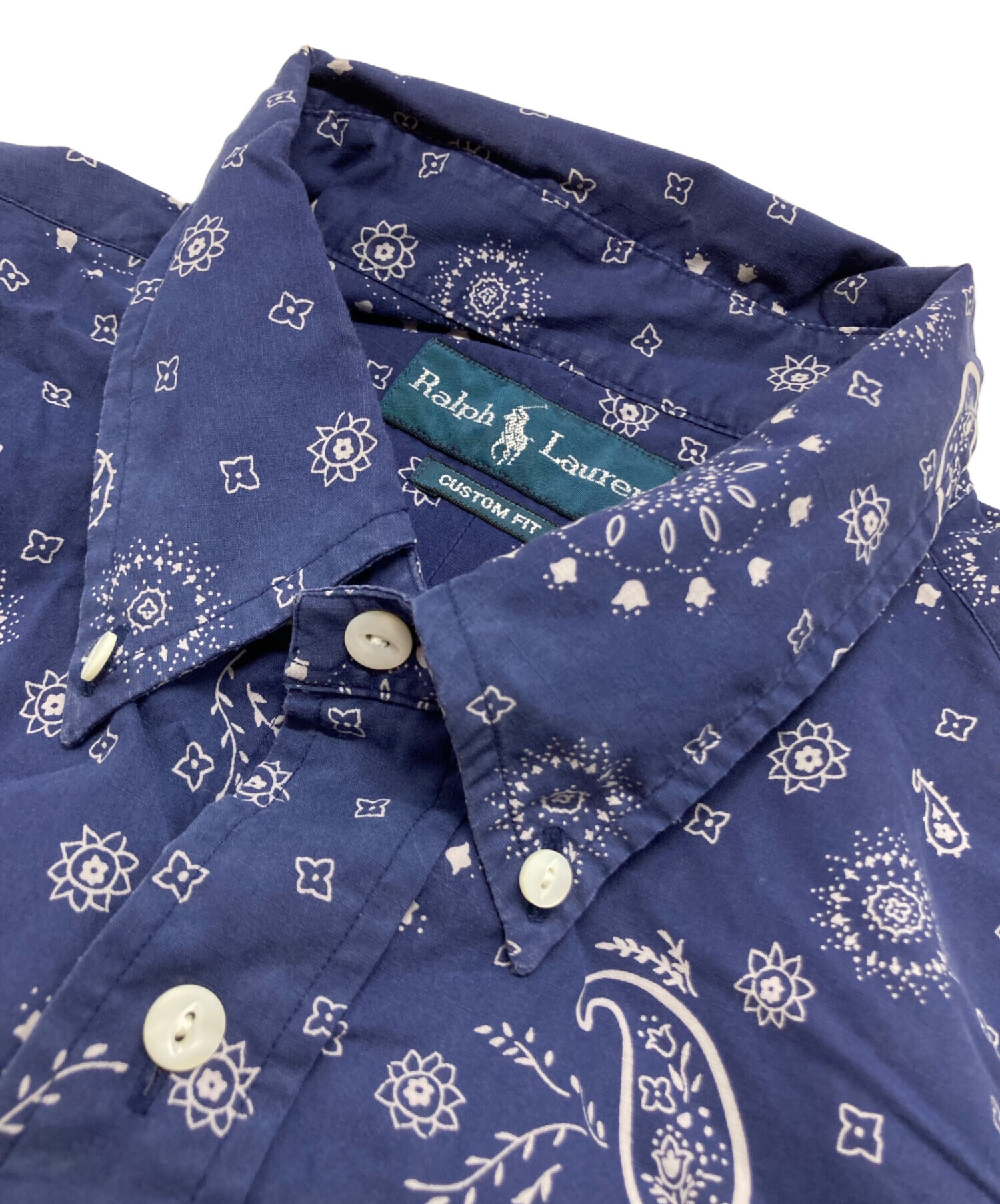 中古・古着通販】RALPH LAUREN (ラルフローレン) ペイズリーシャツ