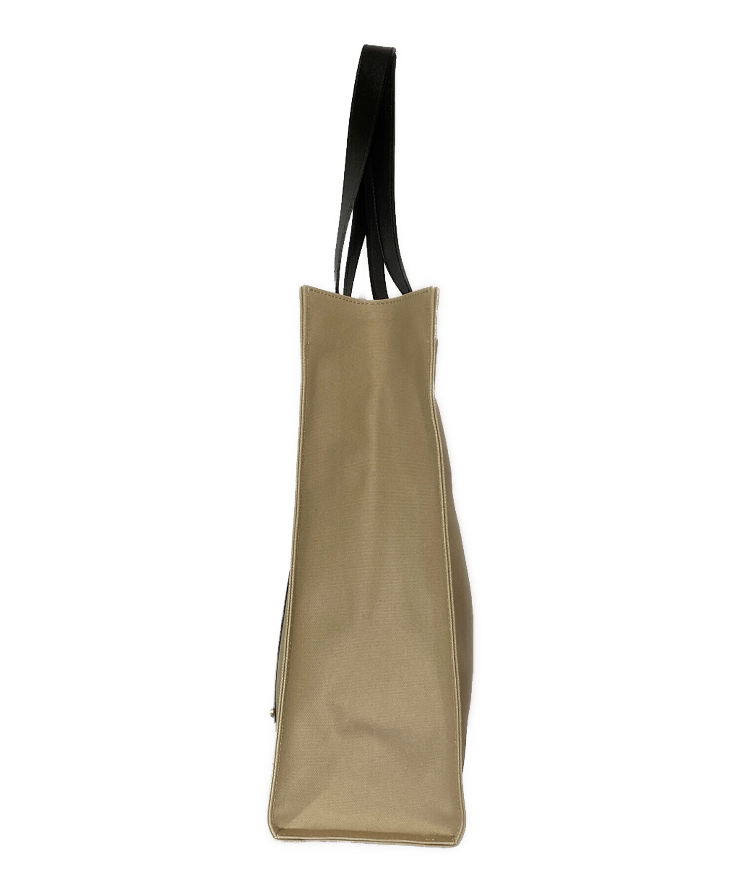 中古・古着通販】CULLNI (クルニ) Leather Pocket Canvas Tote Bag 