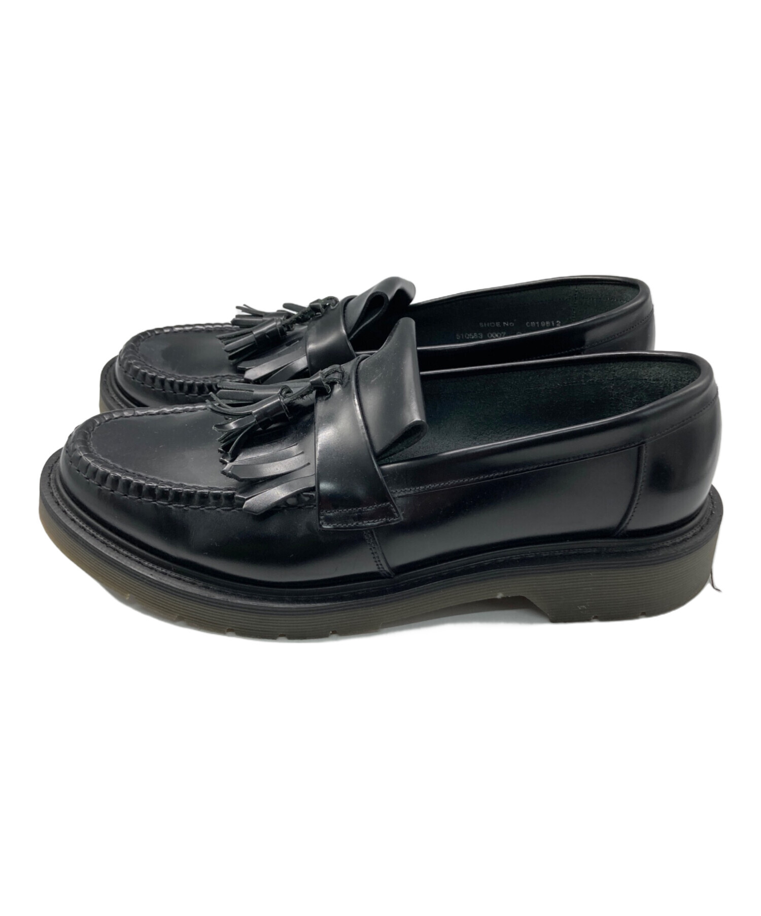 中古・古着通販】LOAKE (ローク) タッセルローファー ブラック サイズ