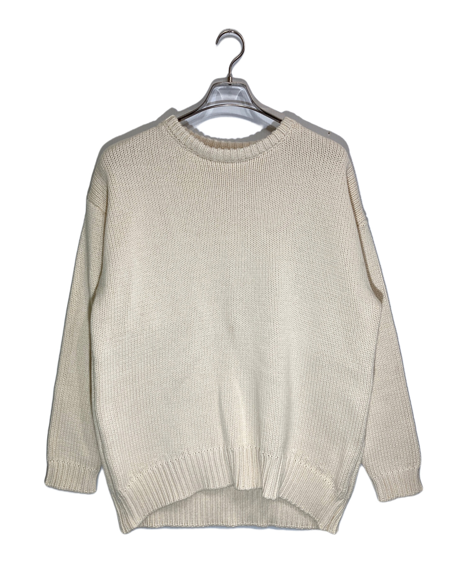 新品】 searoomlynn HeavyコットンLOOSEニット Sea Room lynn ヘンリー