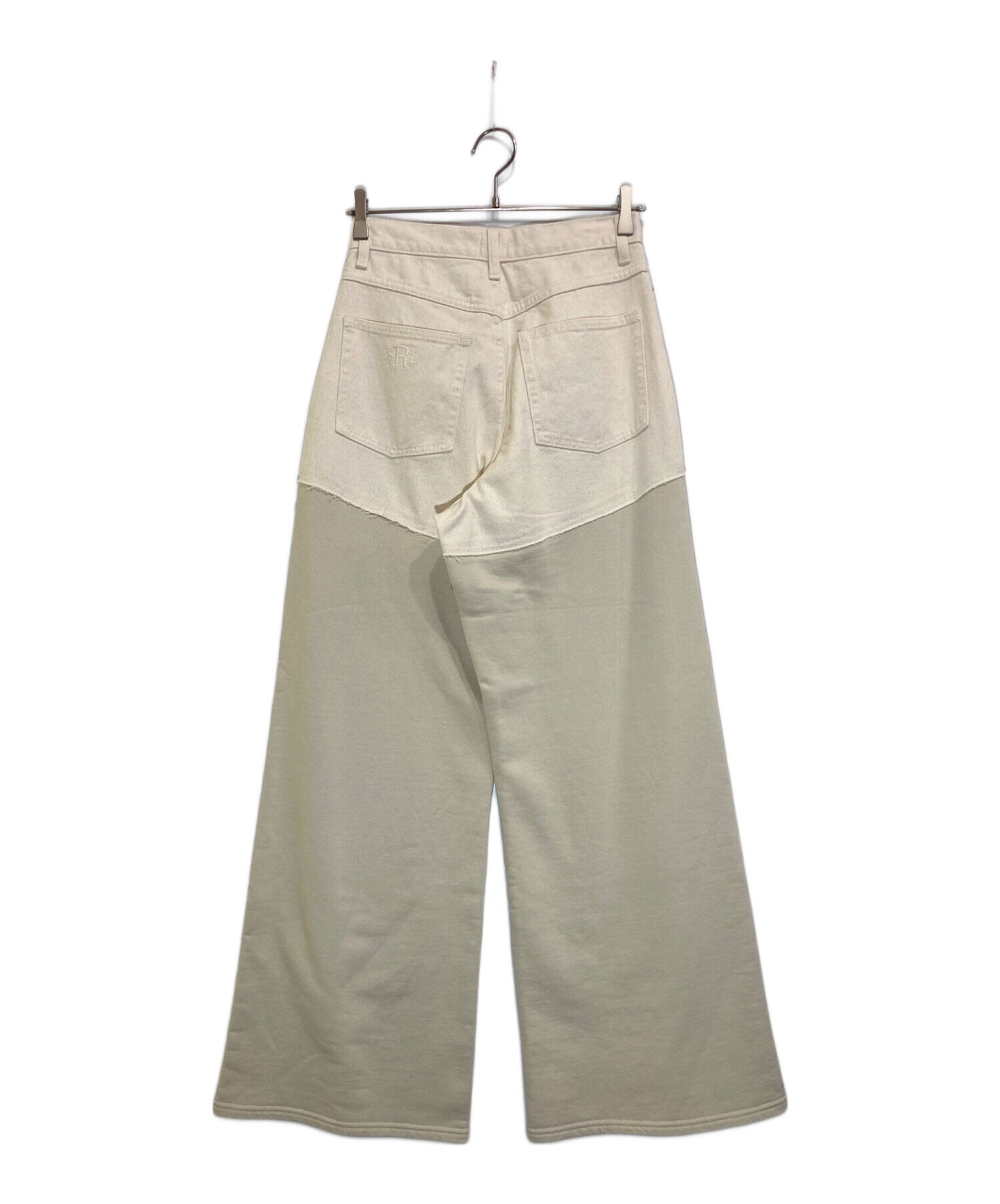 searoomlynn シールームリン スウェットDockingデニムパンツ スウェットDockingデニムパンツ