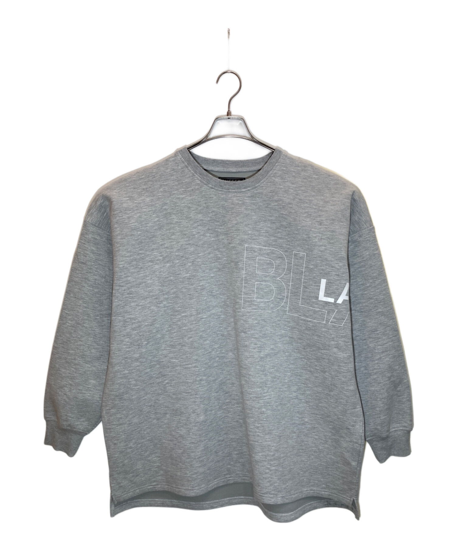 中古・古着通販】DUFFER (ダファー) プリントスウェット グレー サイズ