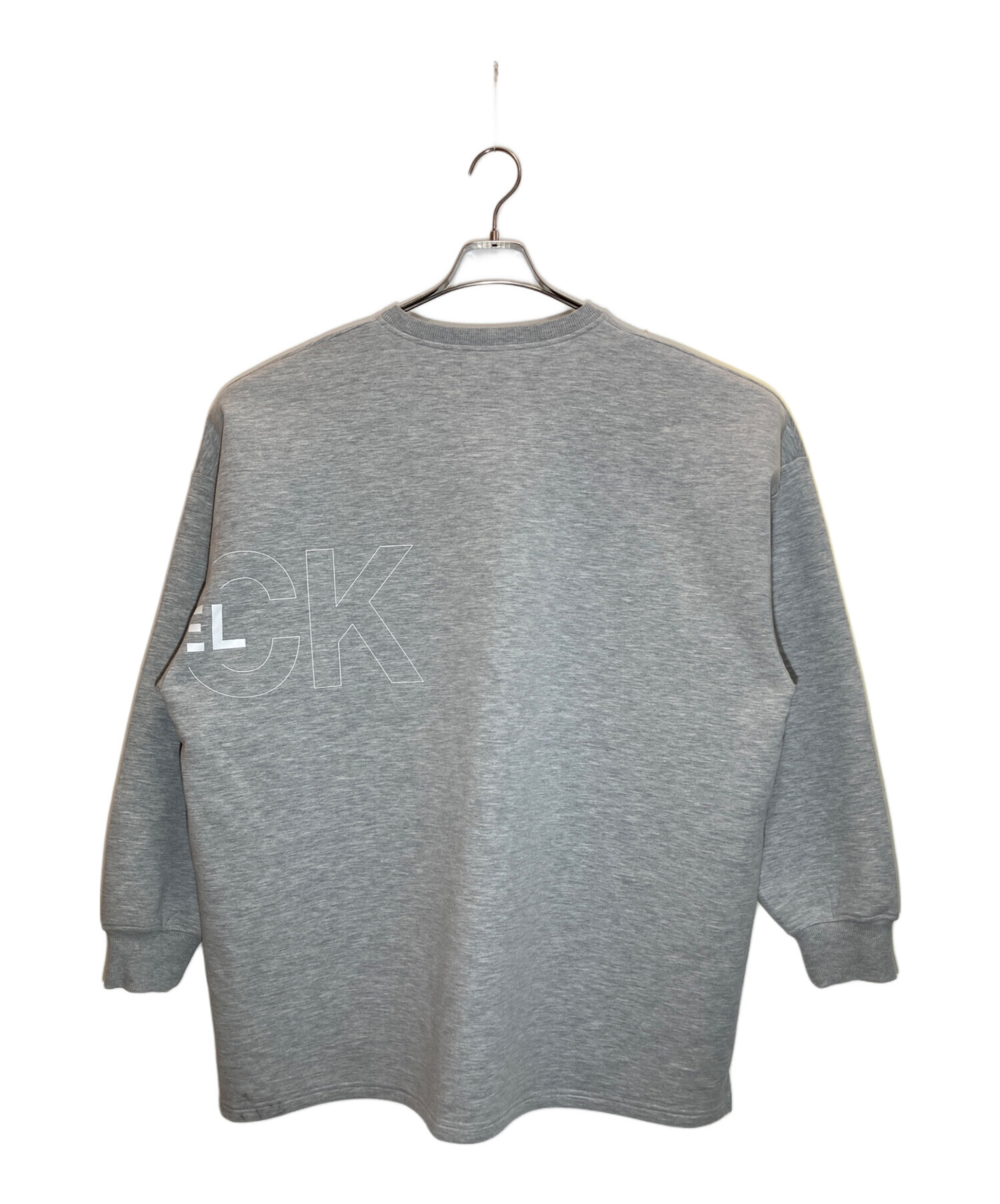 中古・古着通販】DUFFER (ダファー) プリントスウェット グレー サイズ