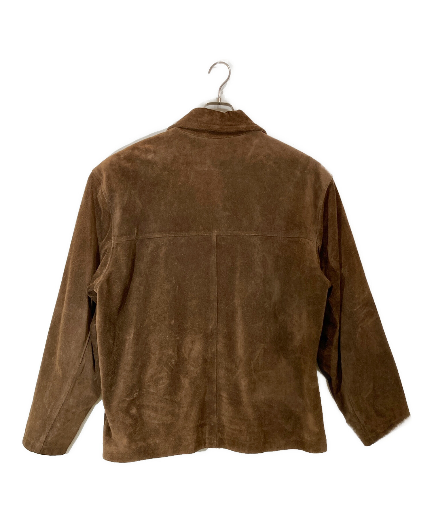 中古・古着通販】DOCKERS (ドッカーズ) スウェードジャケット ブラウン 