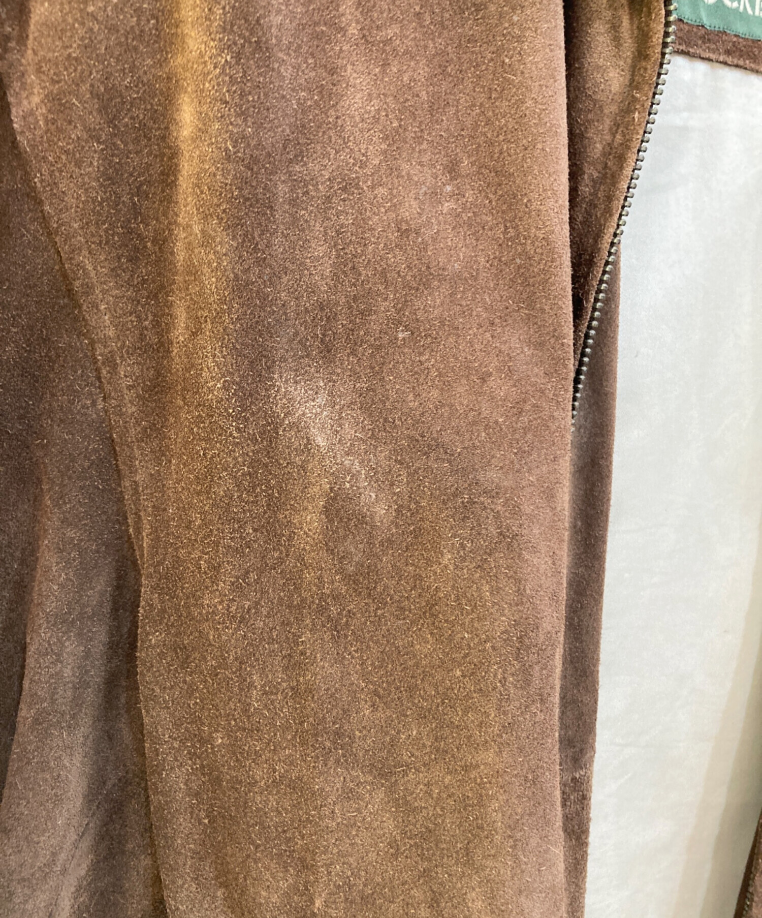 中古・古着通販】DOCKERS (ドッカーズ) スウェードジャケット ブラウン 