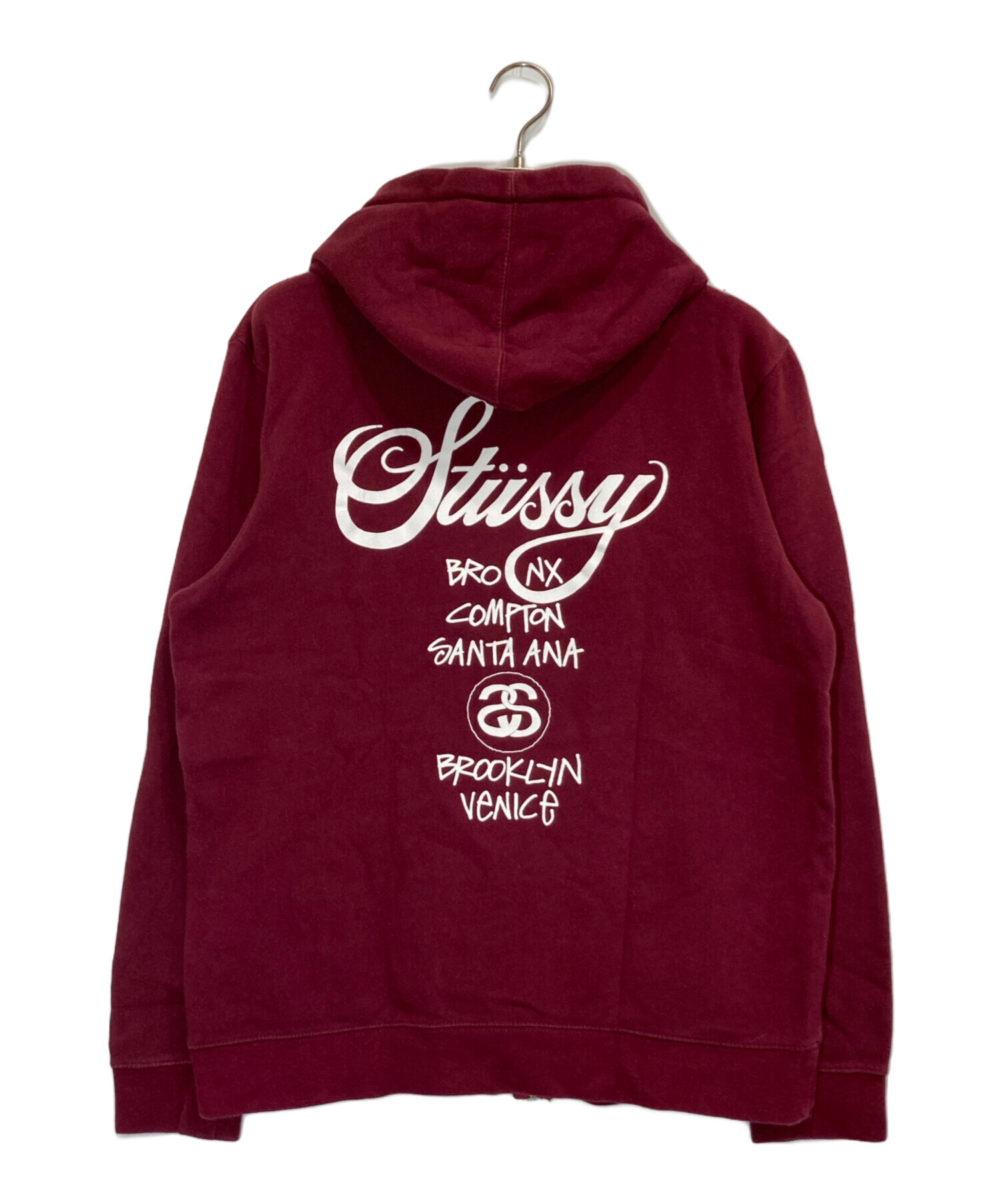 STUSSY スポーツジャケット XL/150 中古美品 中古・古着通販】stussy (ステューシー) AUTHENTIC GEAR 刺繍