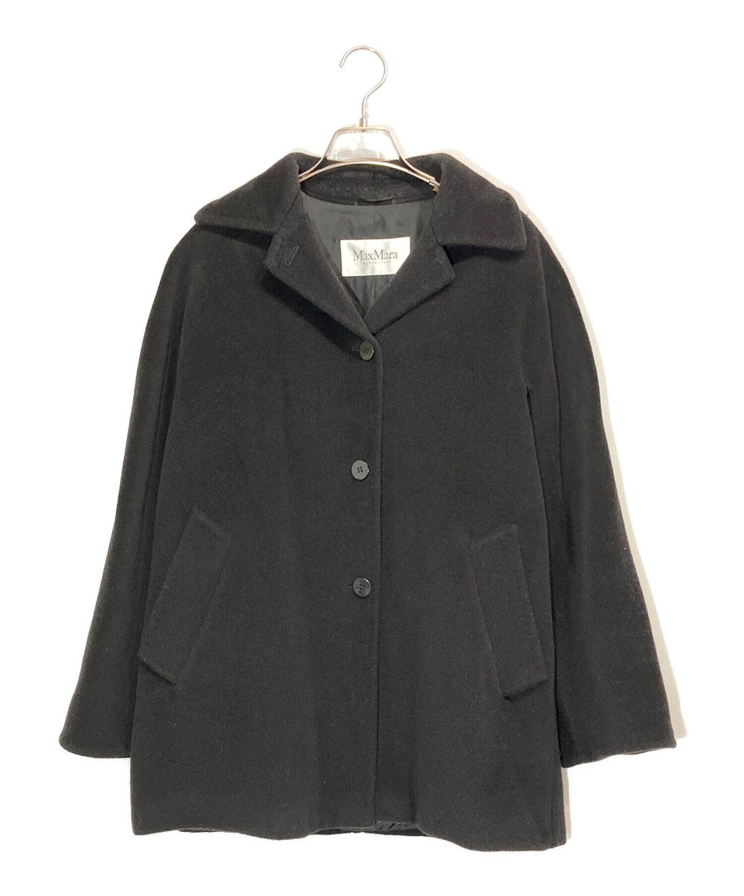 中古・古着通販】MaxMara (マックスマーラ) ウールカシミヤショート