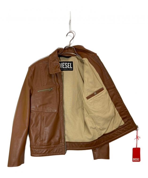 中古・古着通販】DIESEL (ディーゼル) L-CALEライダースジャケット