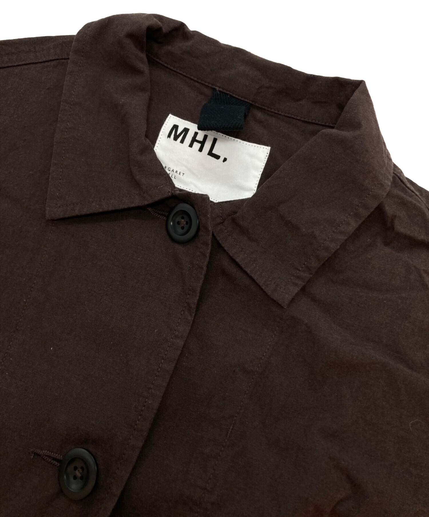 中古・古着通販】MHL (エムエイチエル) リネンコットンジャケット 