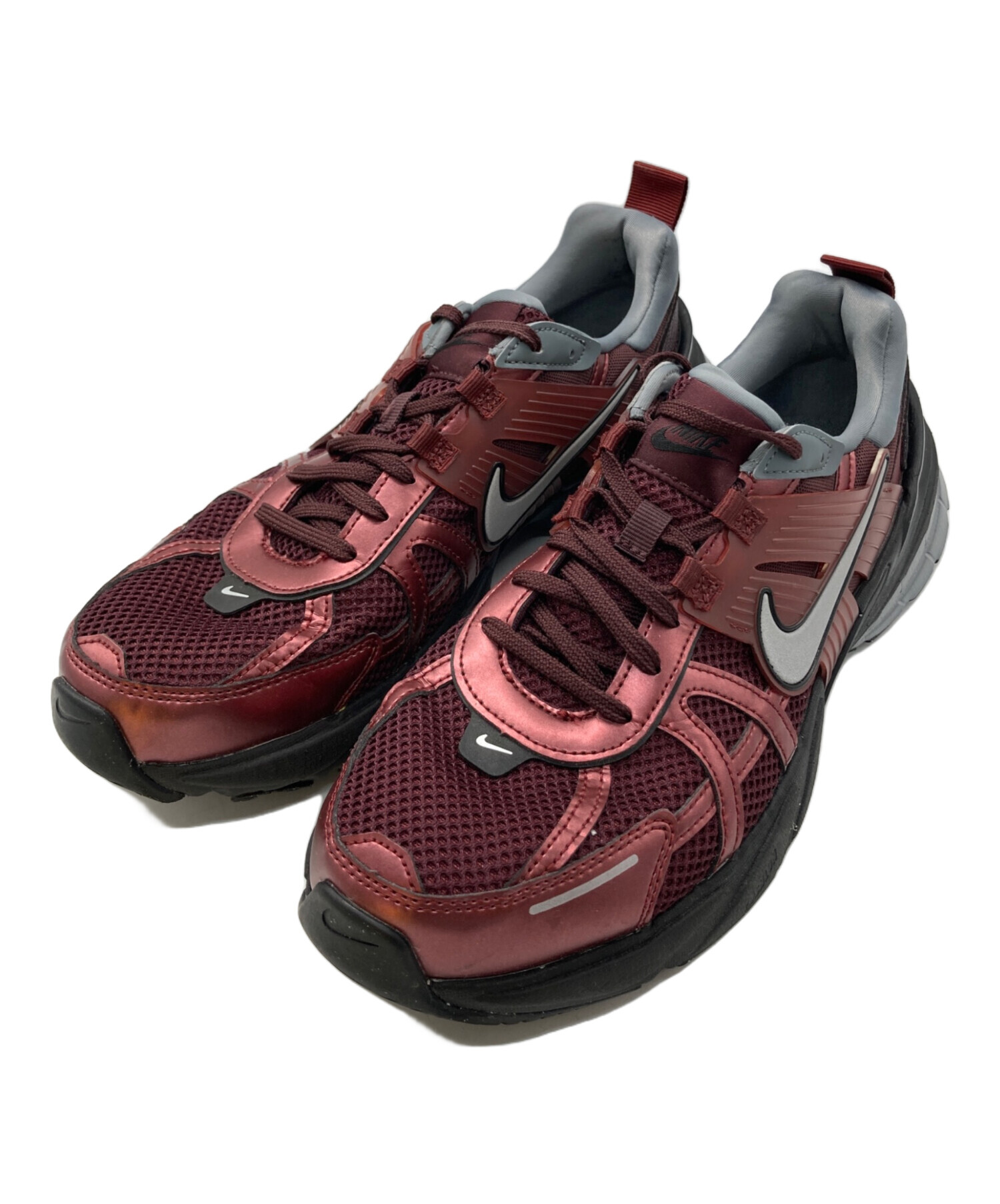 中古・古着通販】NIKE (ナイキ) V2K RUN ボルドー サイズ:28cm 