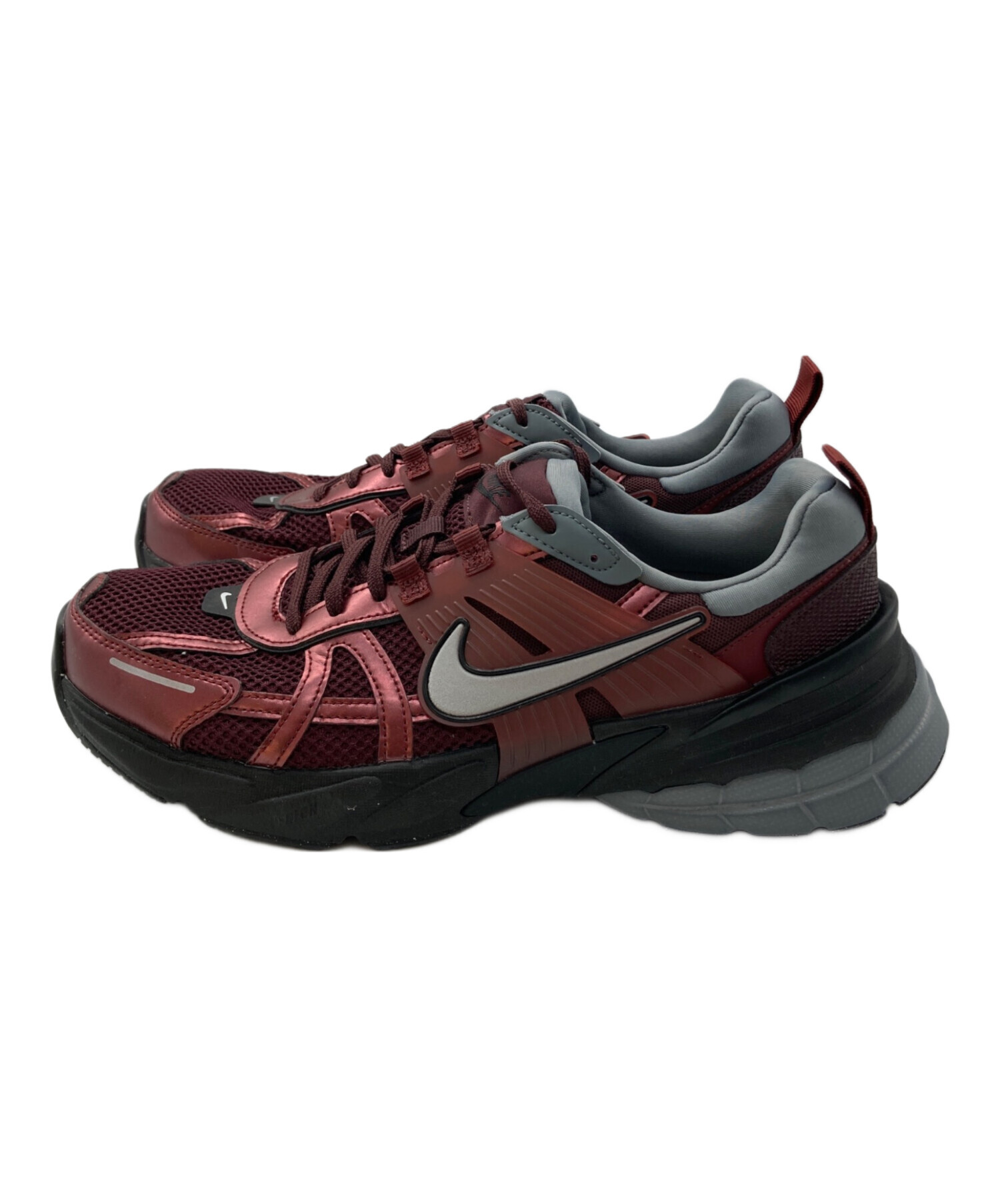 中古・古着通販】NIKE (ナイキ) V2K RUN ボルドー サイズ:28cm 