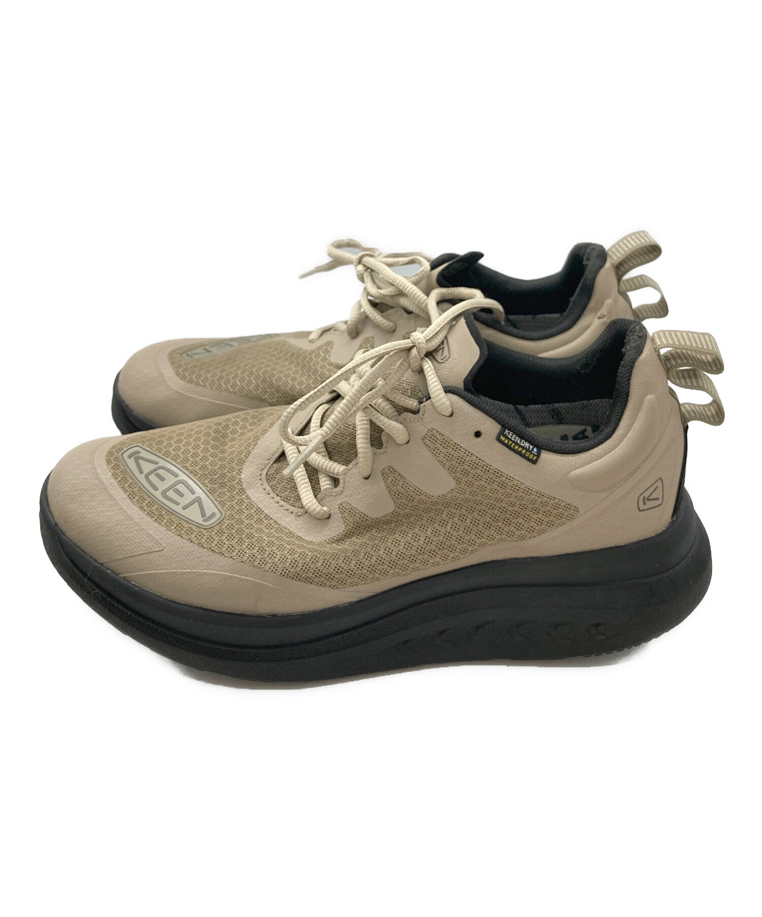 中古・古着通販】KEEN (キーン) WK400 WPスニーカー ベージュ サイズ 