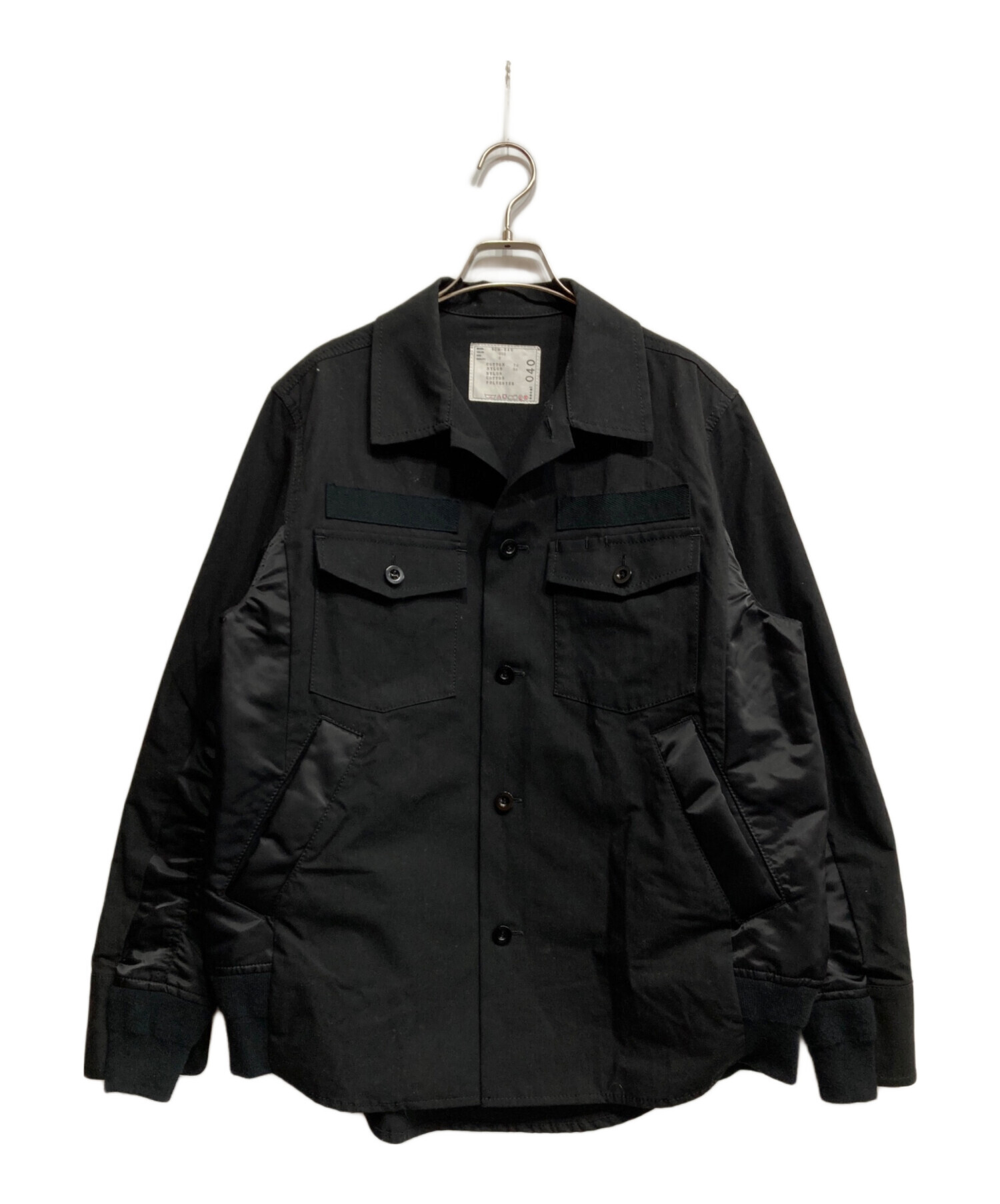 SACAI ブルゾンシャツ　used 中古・古着通販】sacai (サカイ) Cotton Oxford x Nylon Twill Shirt