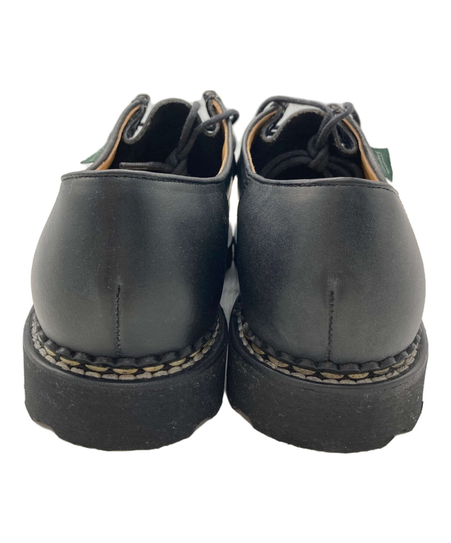 Paraboot Michael Marche II ブラック 41 Paraboot（パラブーツ） レザーシューズ チロリアンシューズ MICHAEL