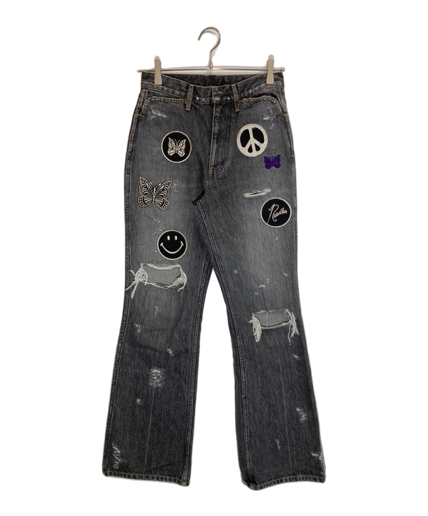 中古・古着通販】Needles (ニードルズ) ASSORTED PATCHES boot-cut