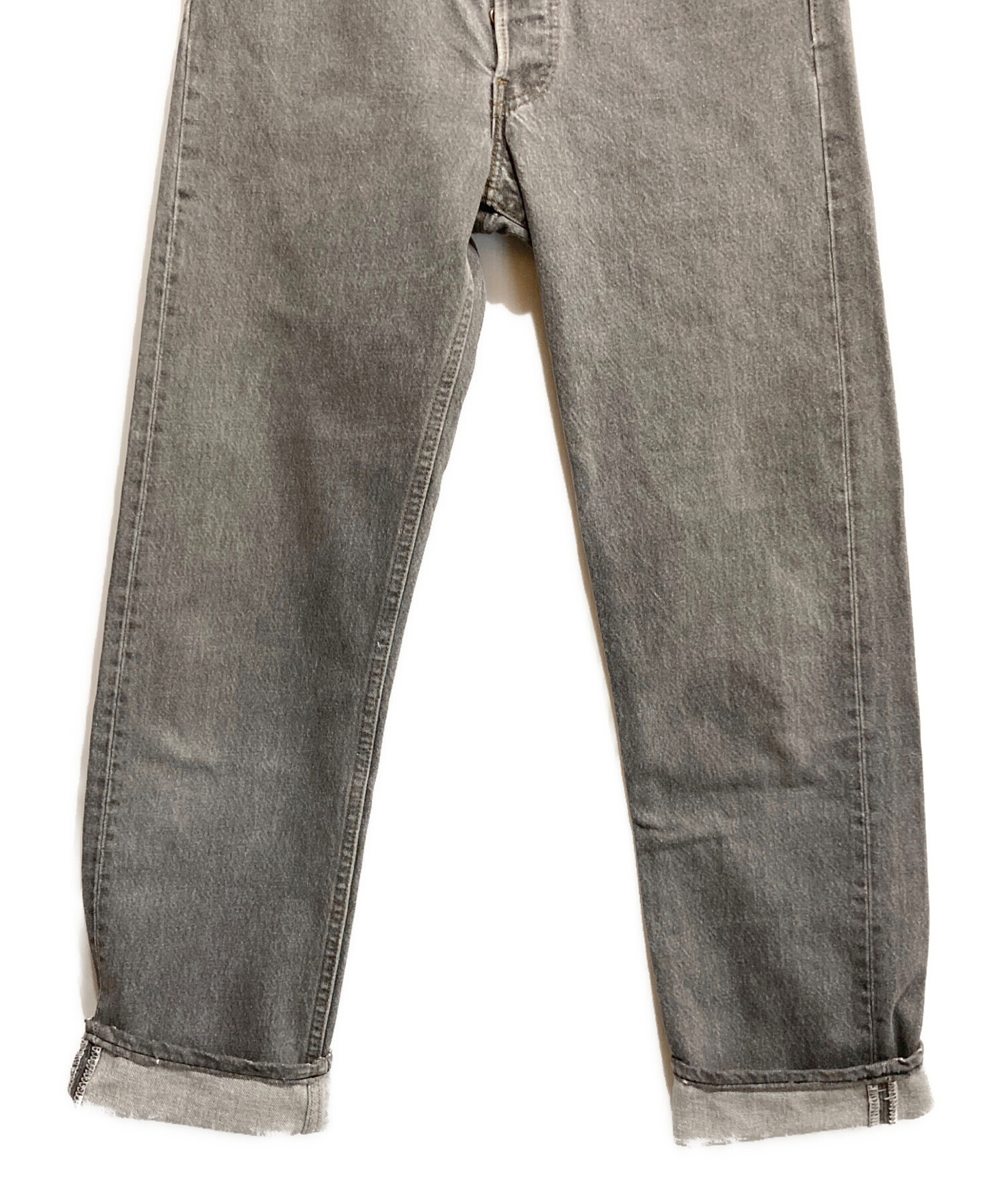 中古・古着通販】LEVI'S (リーバイス) 先染め501デニムパンツ グレー