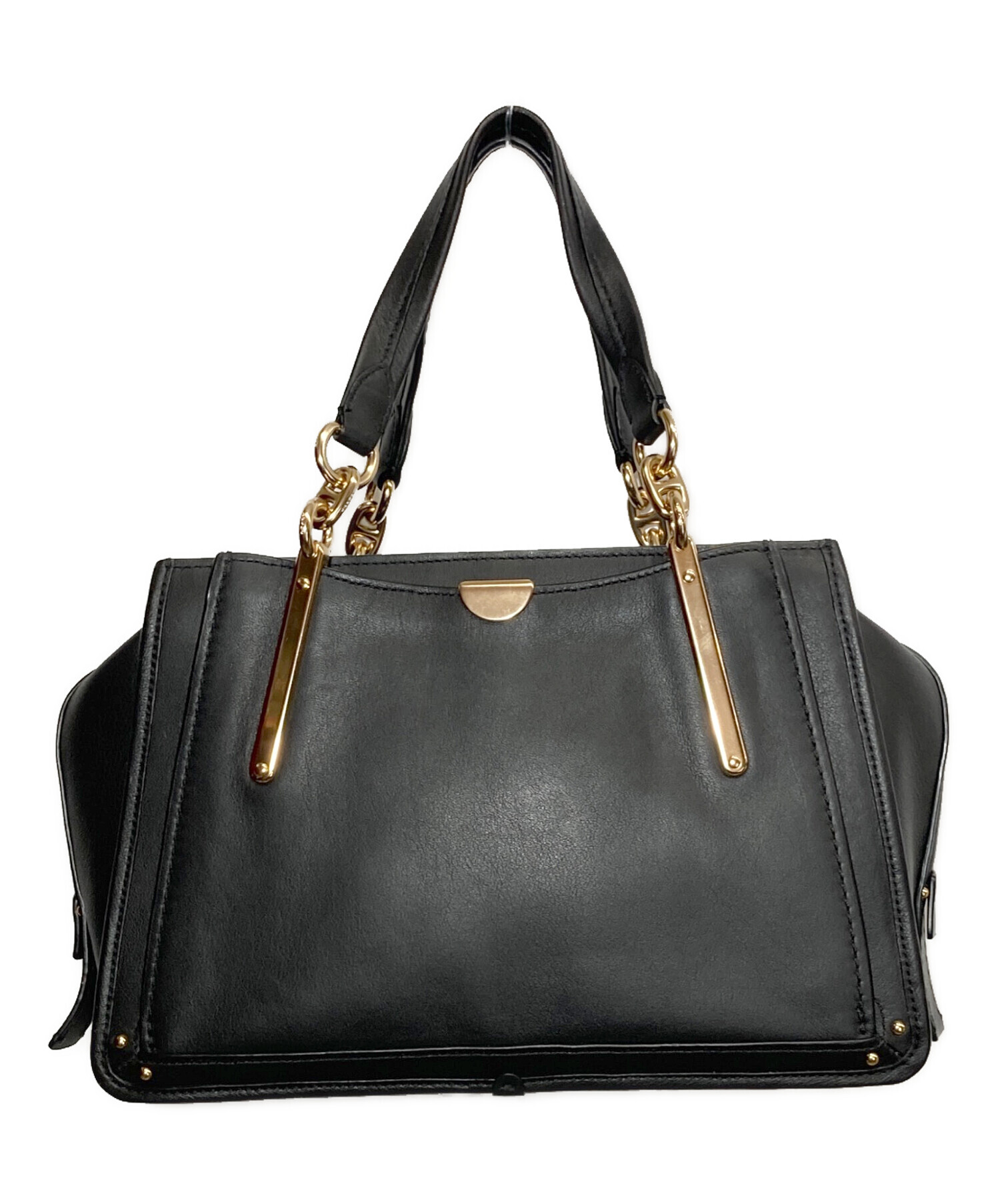 ✨美品✨COACH 2WAYバッグ ドリーマー レザー ブラック 31640 中古・古着通販】COACH (コーチ) ドリーマー 2WAY ハンドバッグ