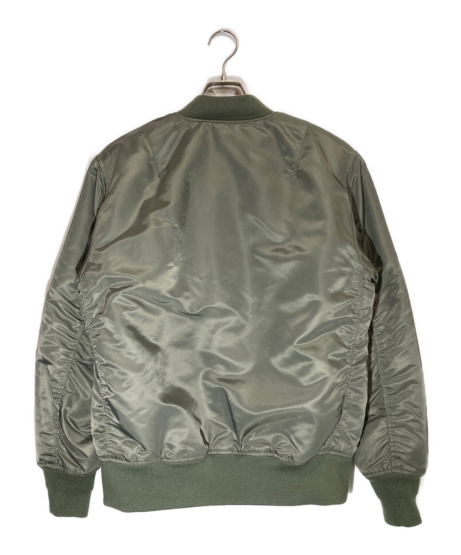 中古・古着通販】waiper (ワイパー) MA-1ジャケット グリーン サイズ:L