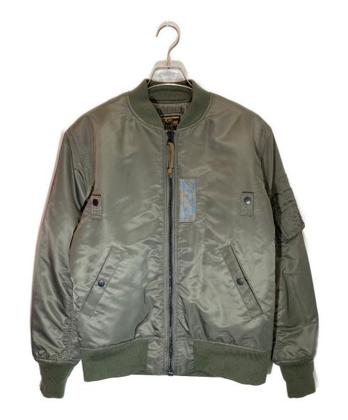 中古・古着通販】waiper (ワイパー) MA-1ジャケット グリーン サイズ:L