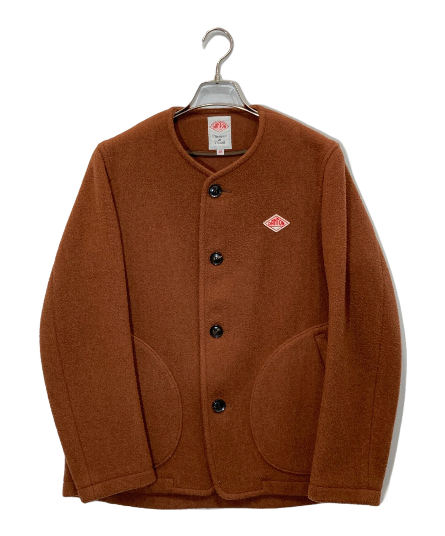 中古・古着通販】DANTON (ダントン) ウールモッサノーカラージャケット