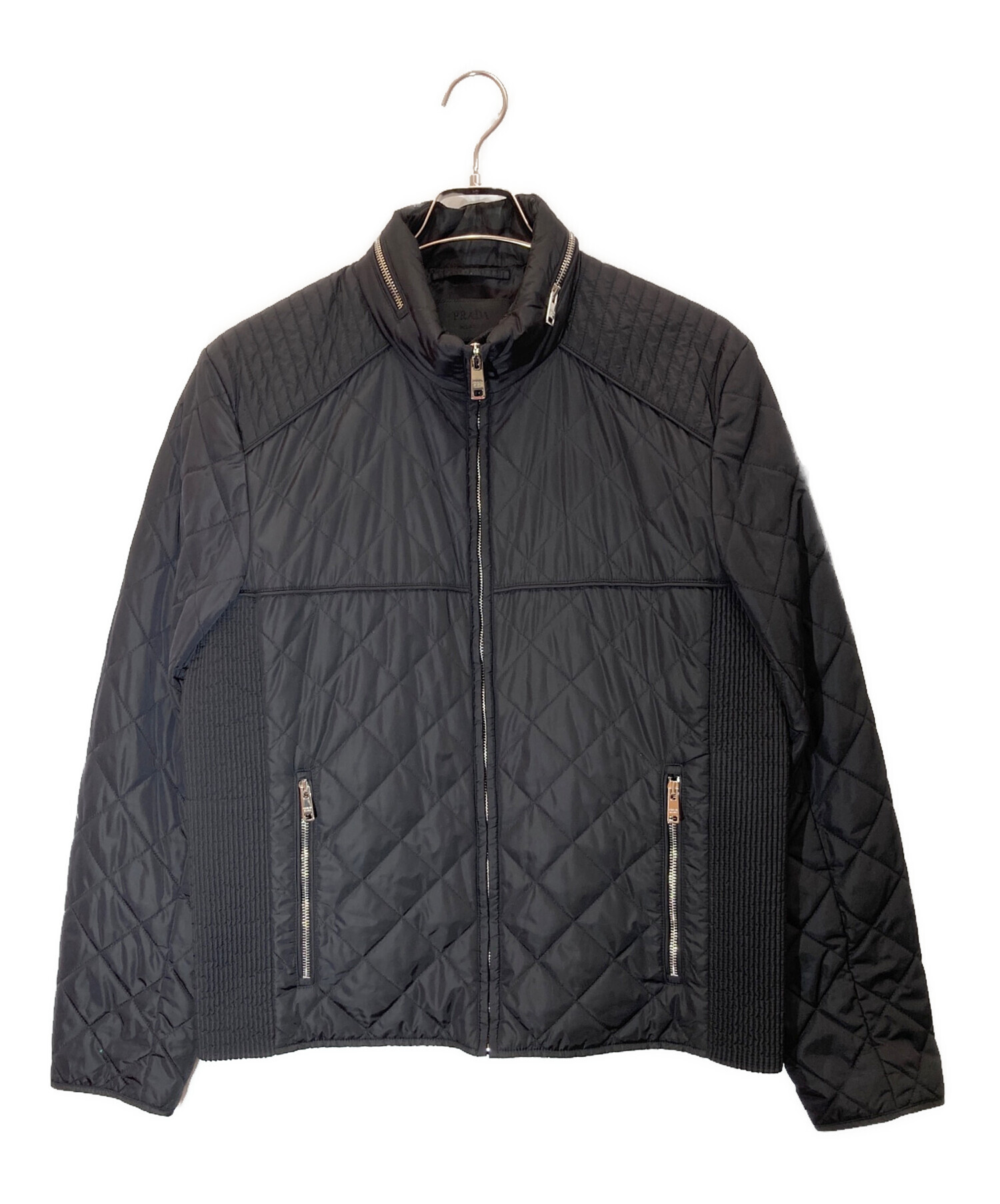 中古・古着通販】PRADA (プラダ) トライアングルプレート キルティング