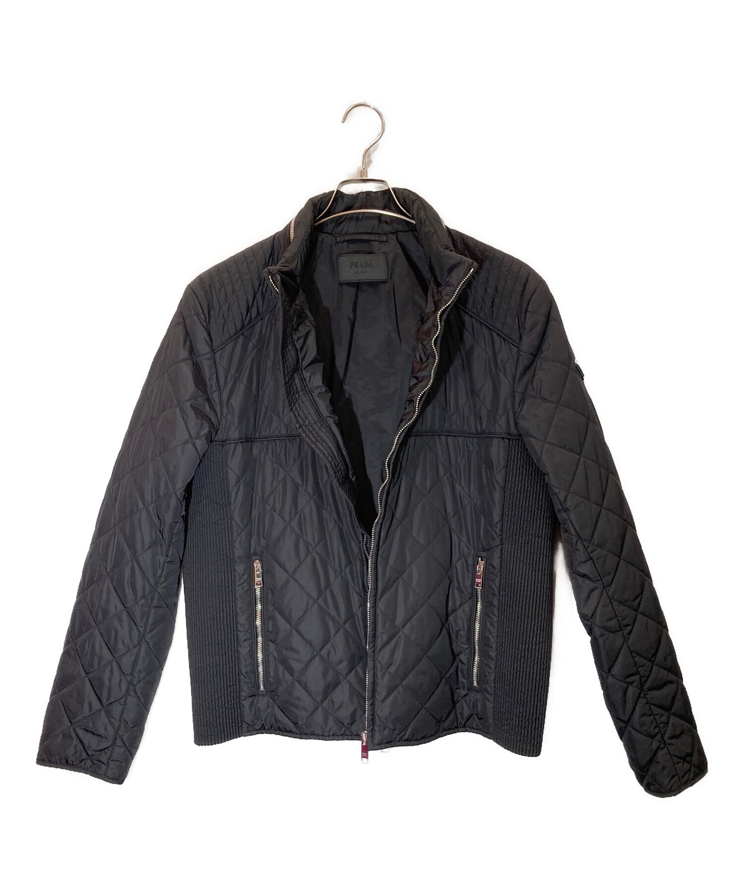 中古・古着通販】PRADA (プラダ) トライアングルプレート キルティング