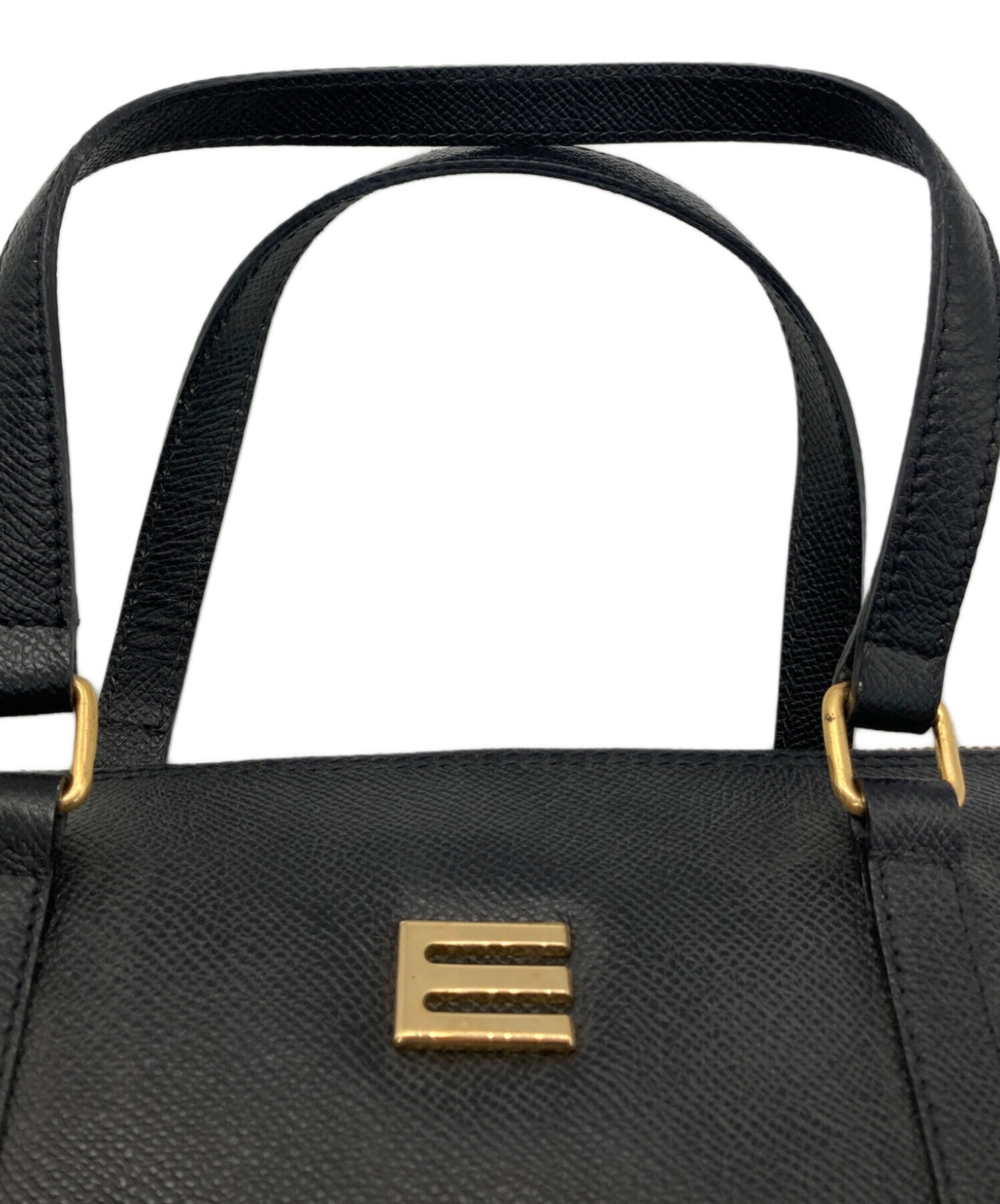 中古・古着通販】ETRO (エトロ) オールドミニボストンバッグ ブラック