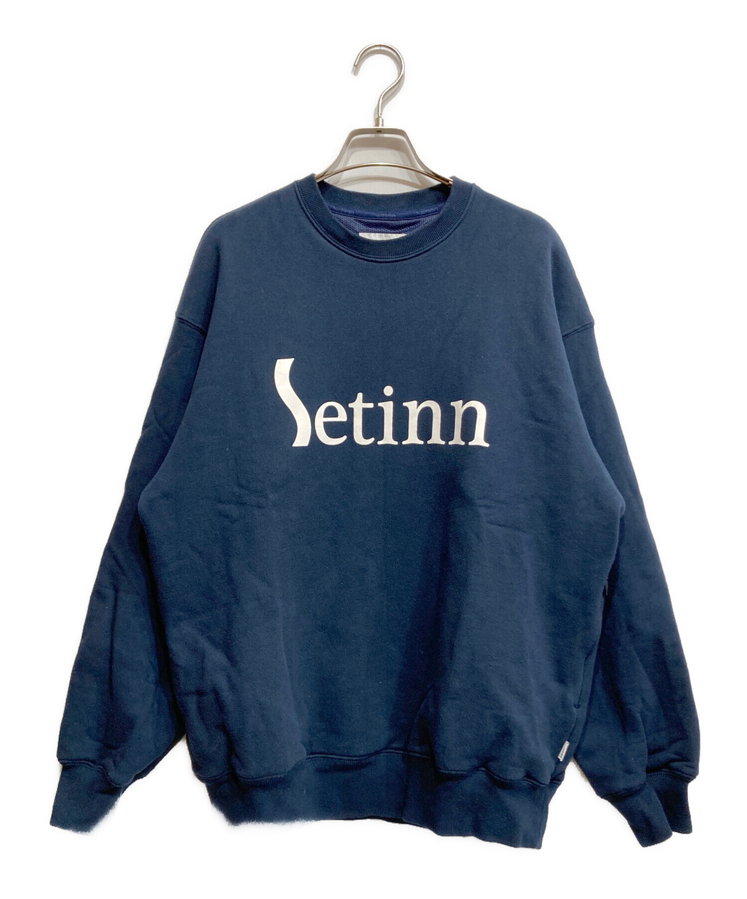 Setinn/セットインTour Crew Sweat Mサイズ　ネイビー 中古・古着通販】setinn (セットイン) Tour Crew Sweat ネイビー