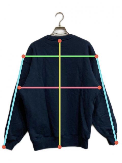 中古・古着通販】setinn (セットイン) Tour Crew Sweat ネイビー