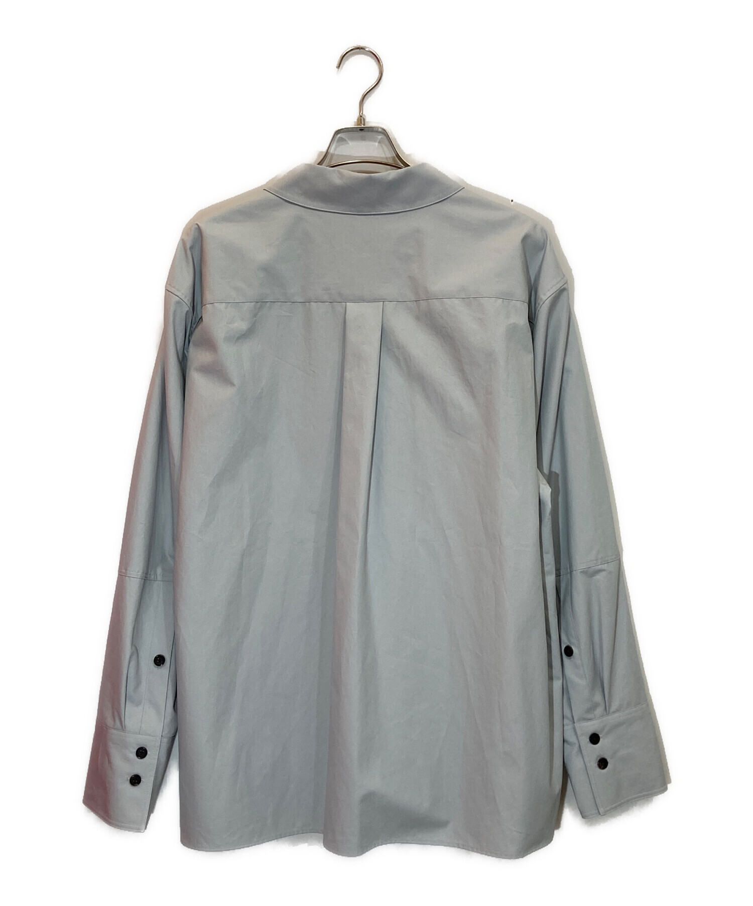 中古・古着通販】CABaN (キャバン) コットンウェザー シャツ ブルー 