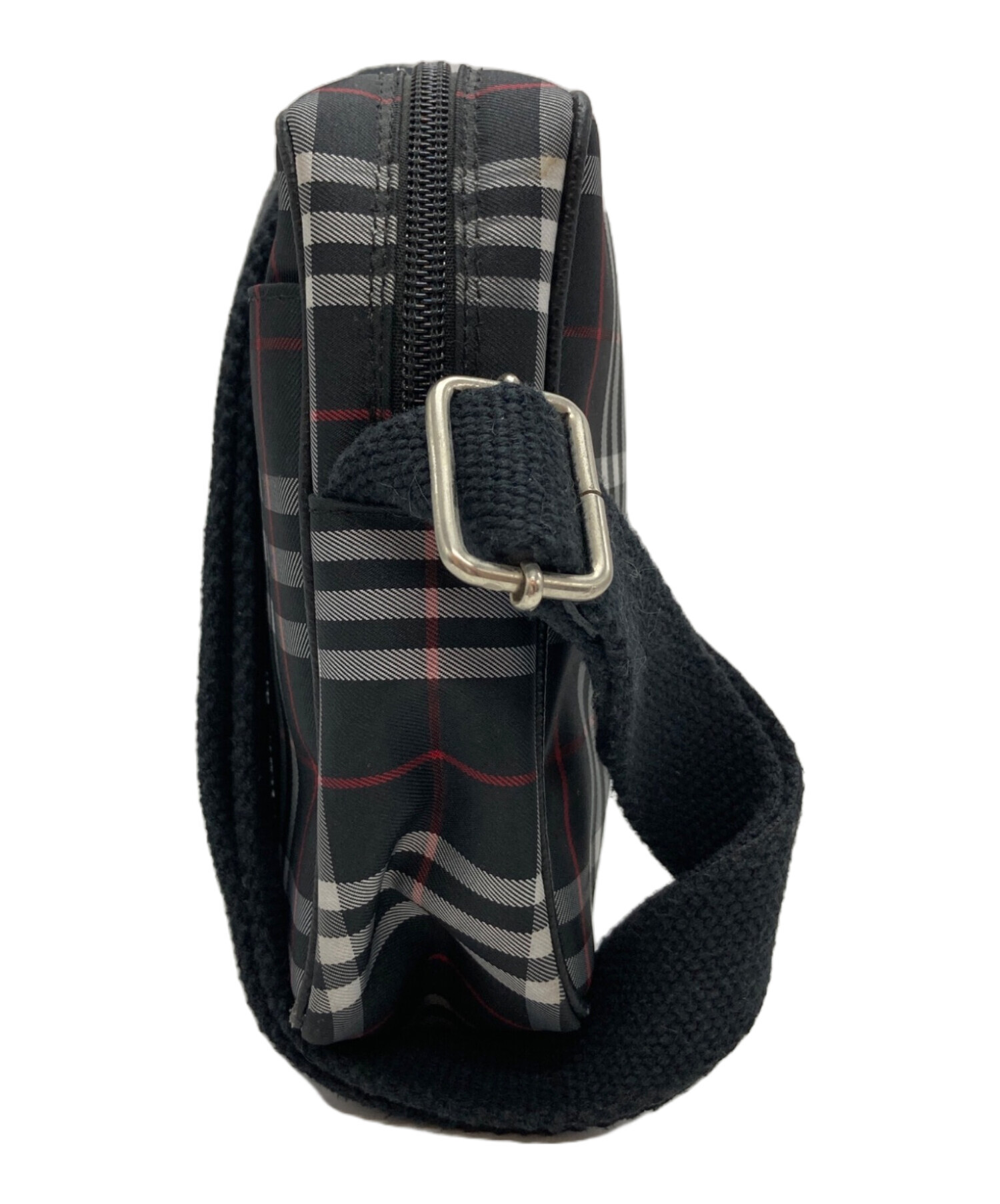 未使用★Burberry'sノバ チェックネイビー★ミニショルダーバッグ 中古・古着通販】BURBERRY LONDON (バーバリーロンドン) ノバチェック