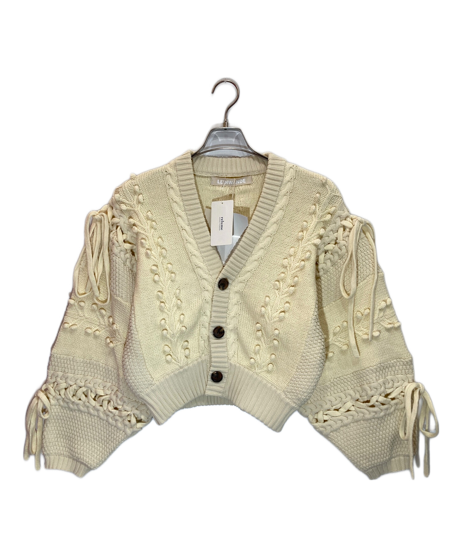中古・古着通販】LEINWANDE (ラインヴァンド) Popcorn Tree Knitted