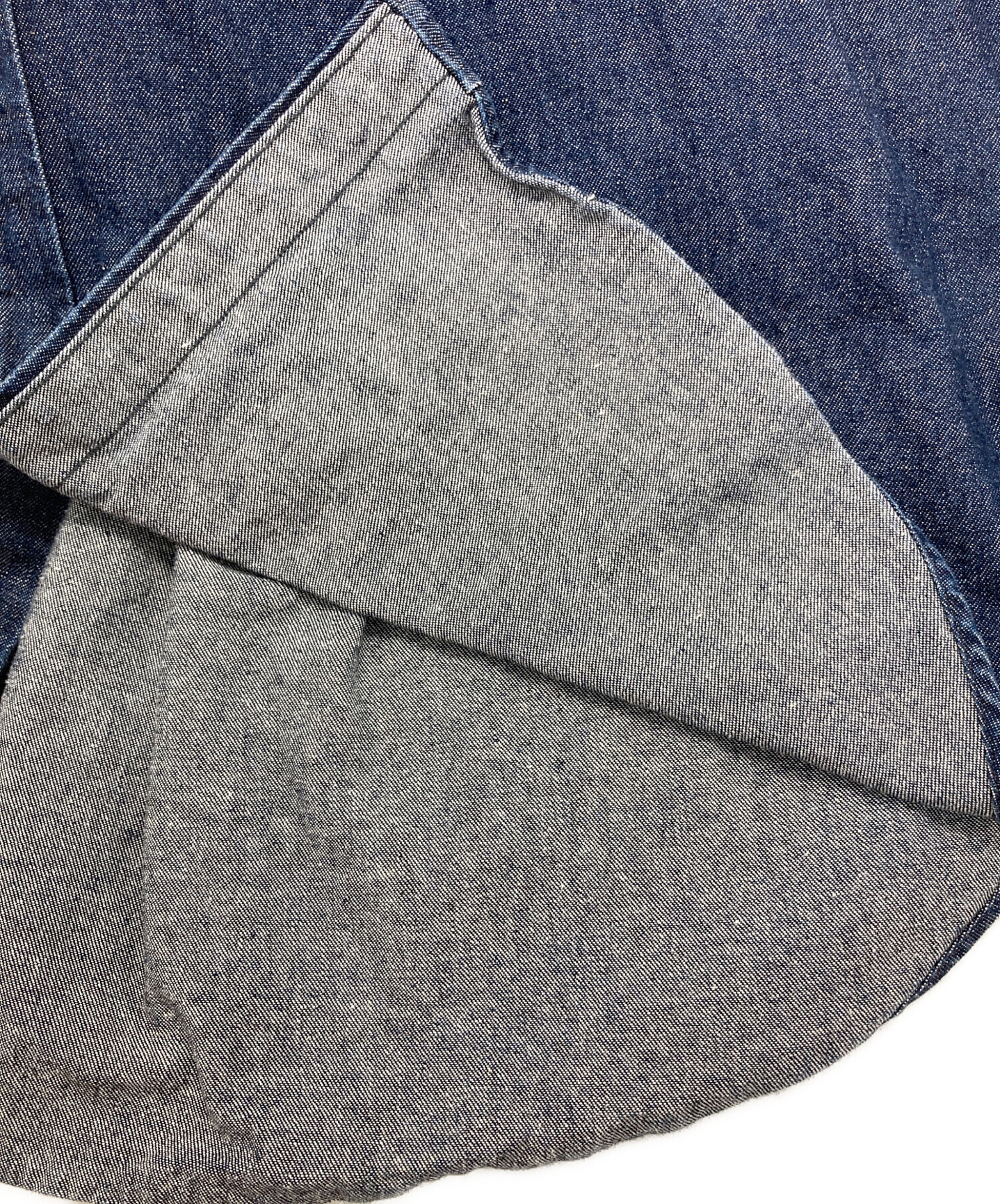 中古・古着通販】A.PRESSE (アプレッセ) BD Denim Shirt インディゴ 
