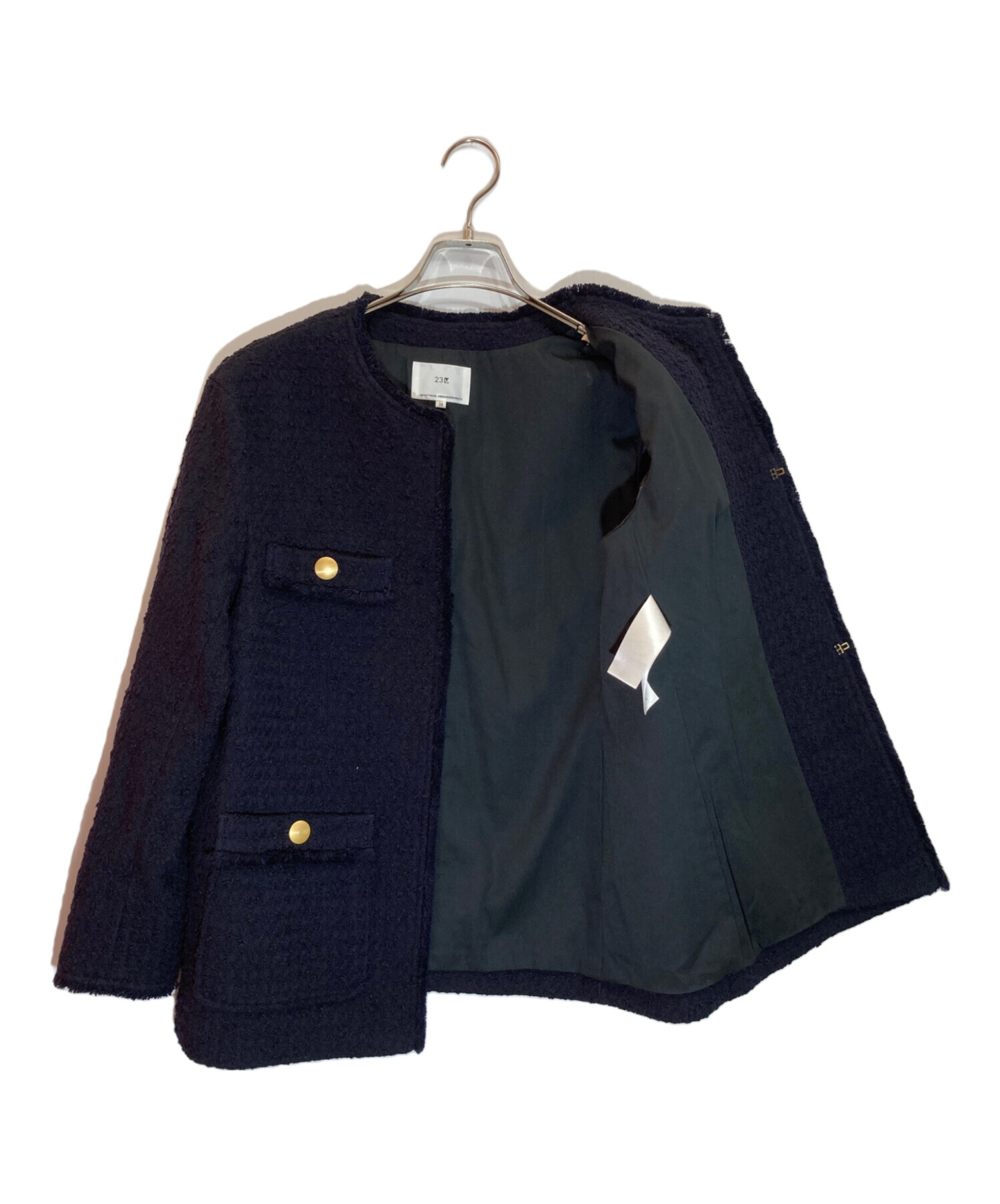 中古・古着通販】23区 (ニジュウサンク) スラブファンシーツイード