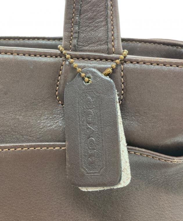 中古・古着通販】COACH (コーチ) グラブタンレザーハンドバッグ