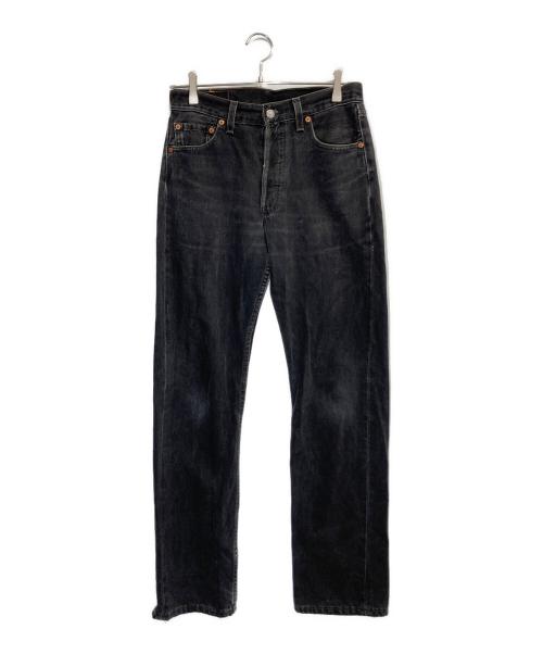中古・古着通販】LEVI'S (リーバイス) 後染め501デニムパンツ ブラック