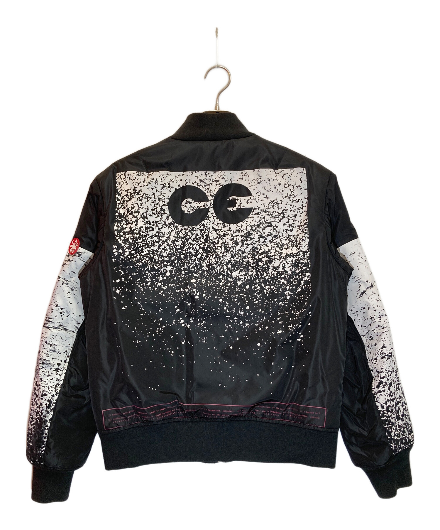 中古・古着通販】C.E (シーイー) SPECKLE BOMBER JACKET ブラック 