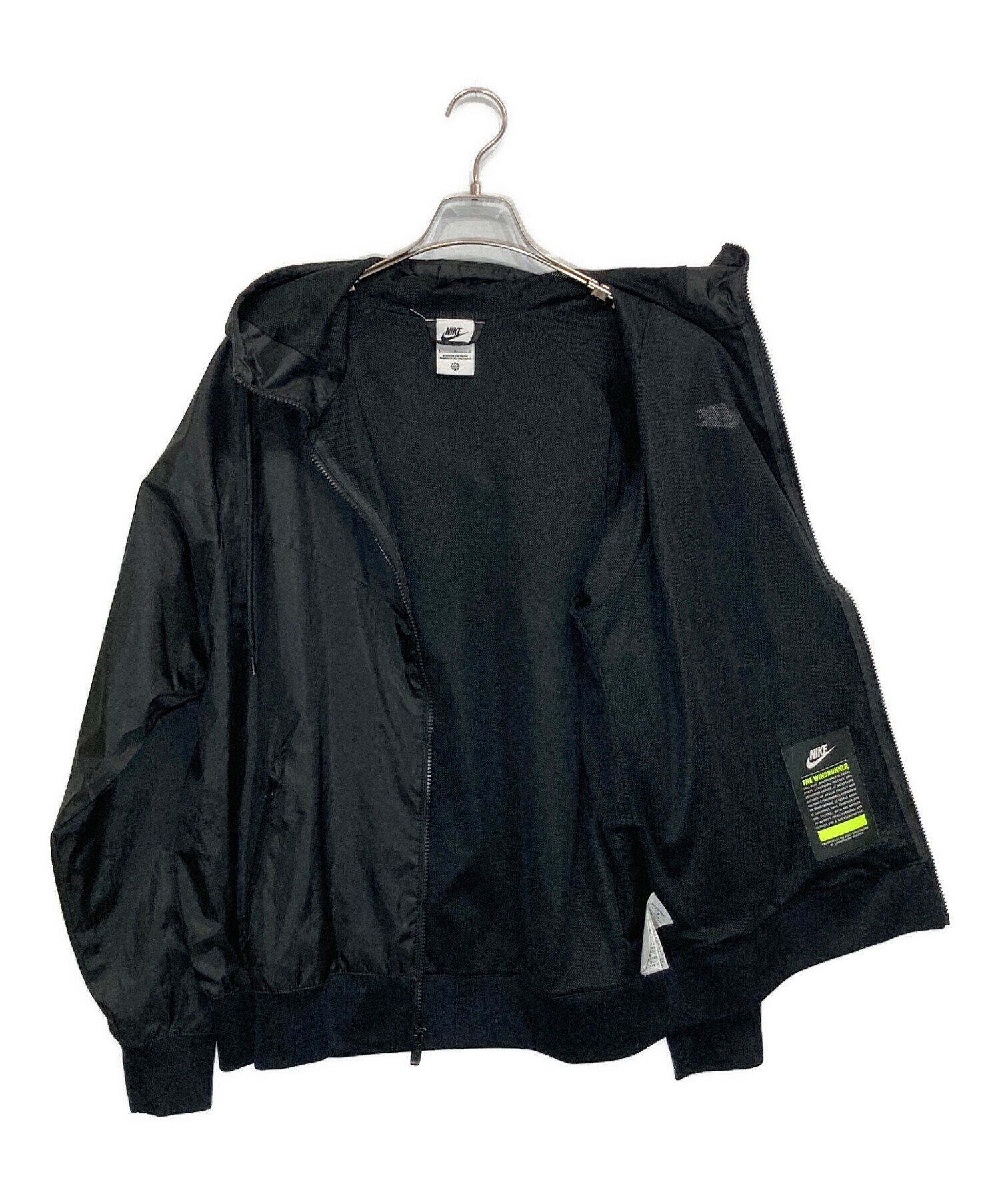 中古・古着通販】NIKE (ナイキ) ウィンドランナー ブラック サイズ:L 